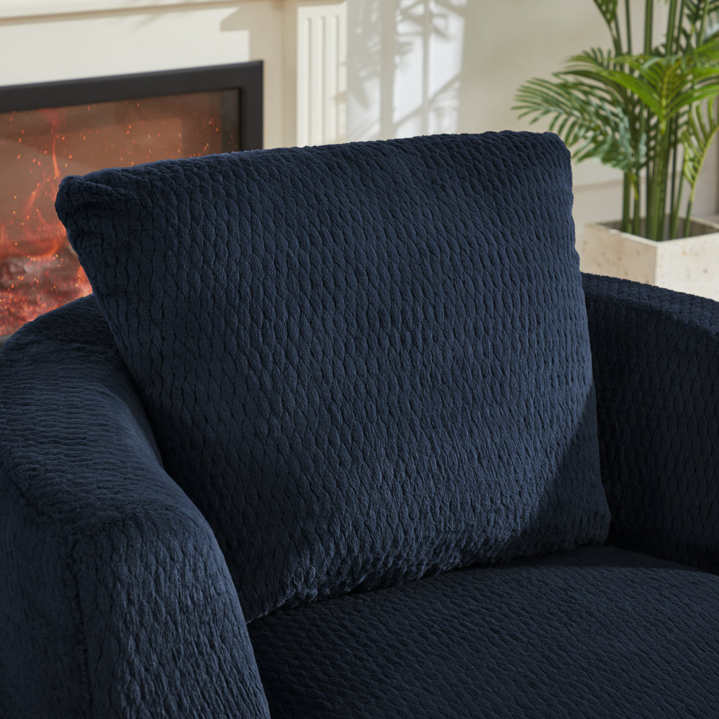 360° Swivel Compressible Accent Chair