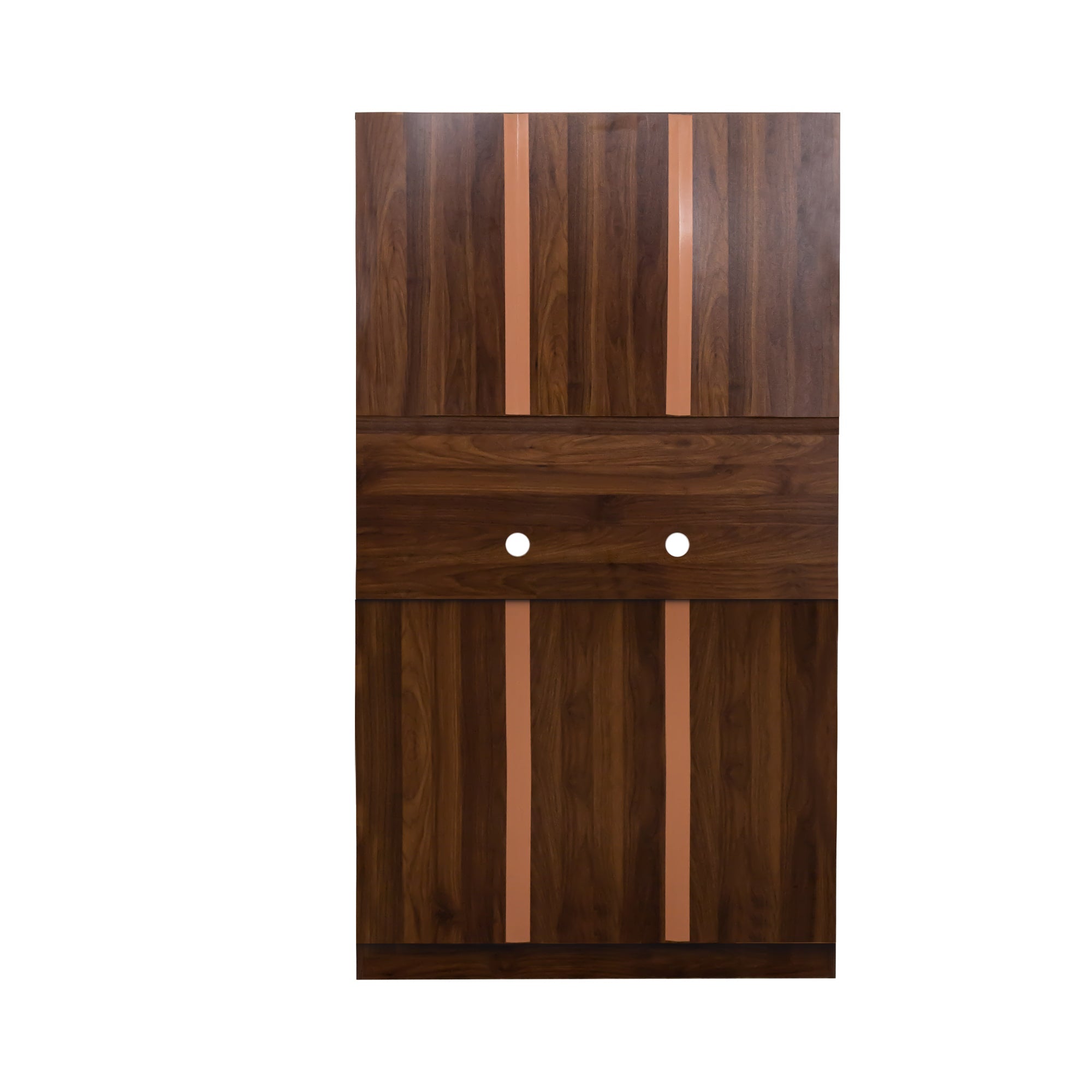 70.87' Tall White Kitchen Cabinet with 6-Doors