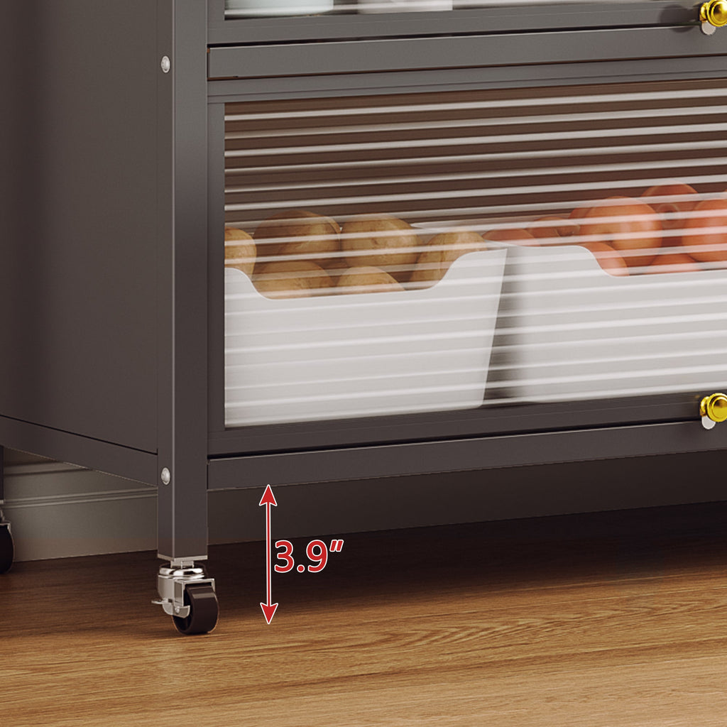 Metal Kitchen Storage Shelves