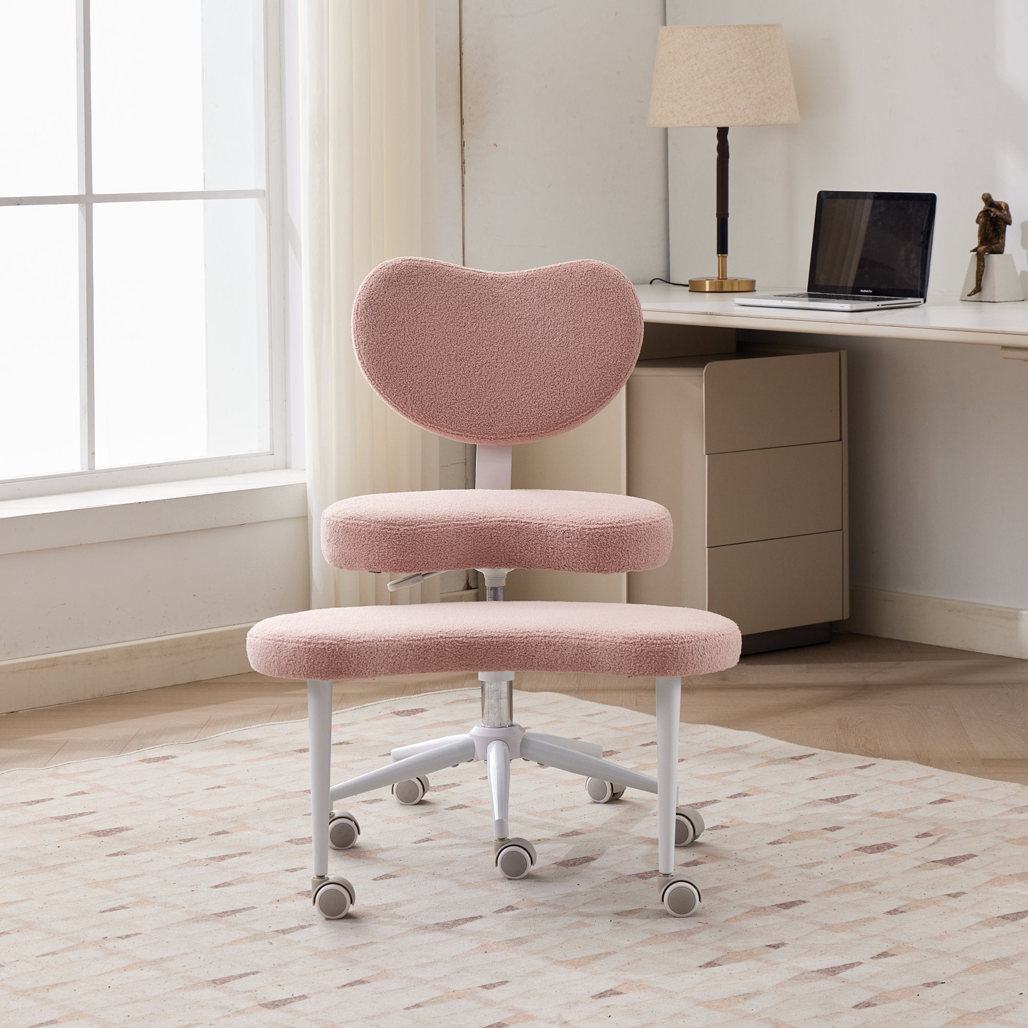 Teddy Meditation Cross Legged Chair with Wheels