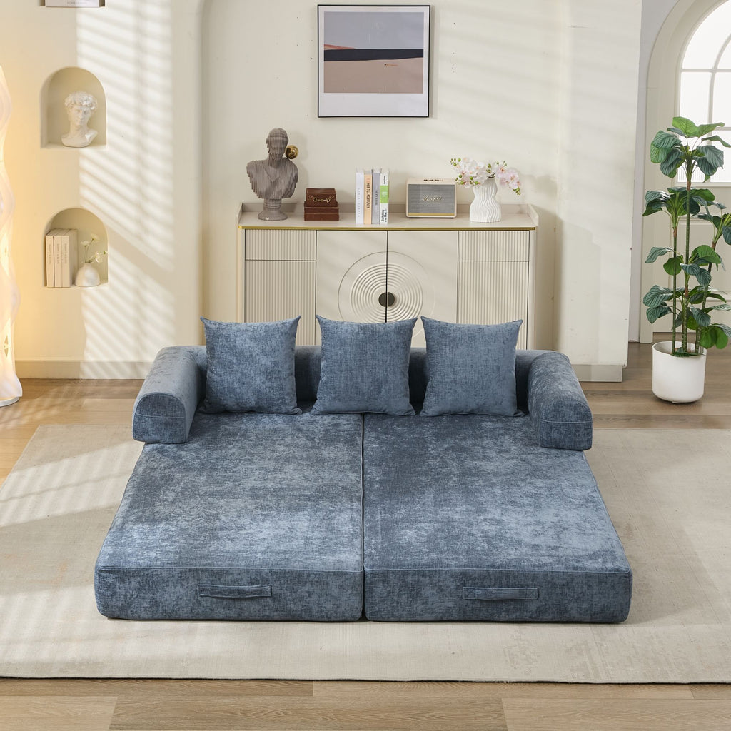Comfy Convertible Folding Mattress Sofa Bed