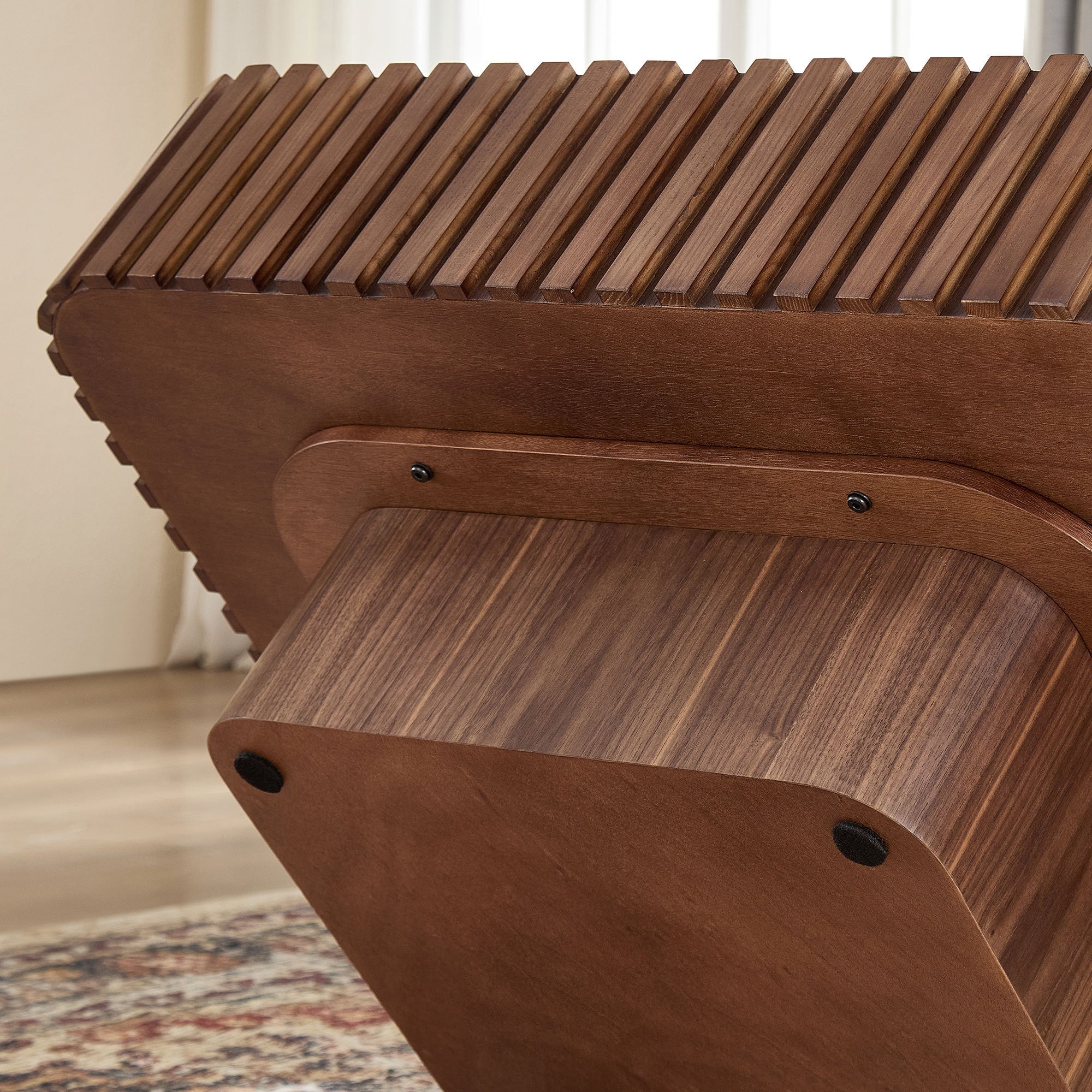 Modern MDF Woode Square Coffee Table