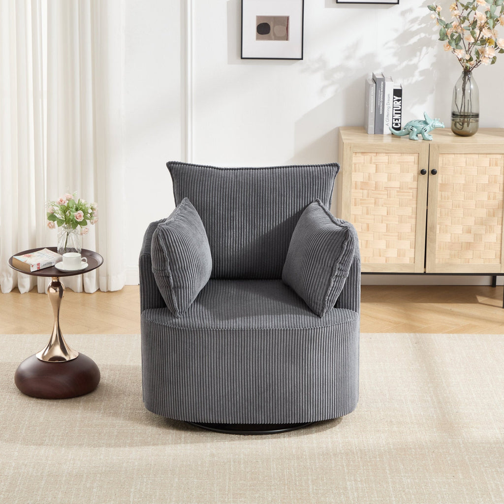360° Smooth Swivel Living Chair