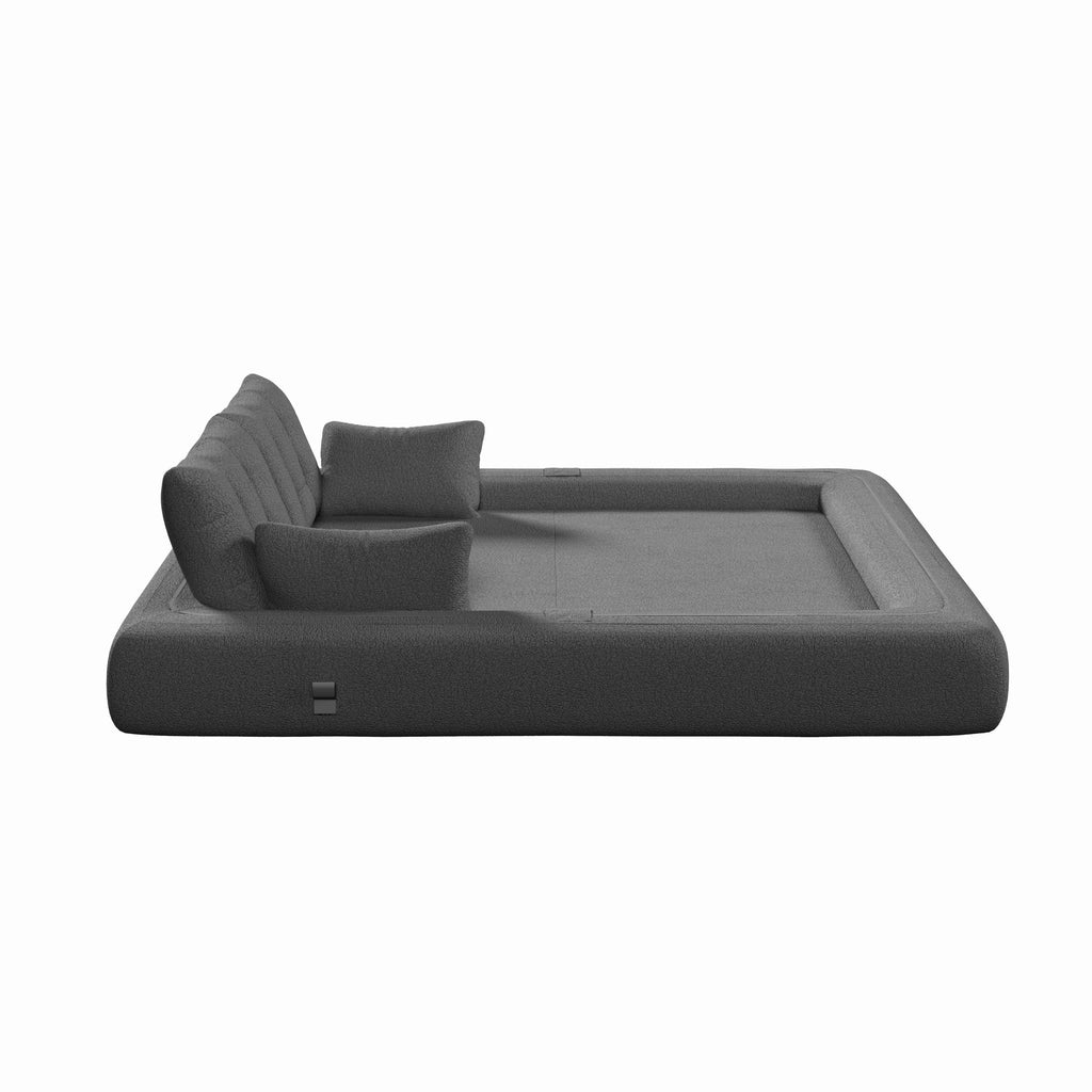 78.7 ' Multi-Functional Teddy Foldable Sofa Bed