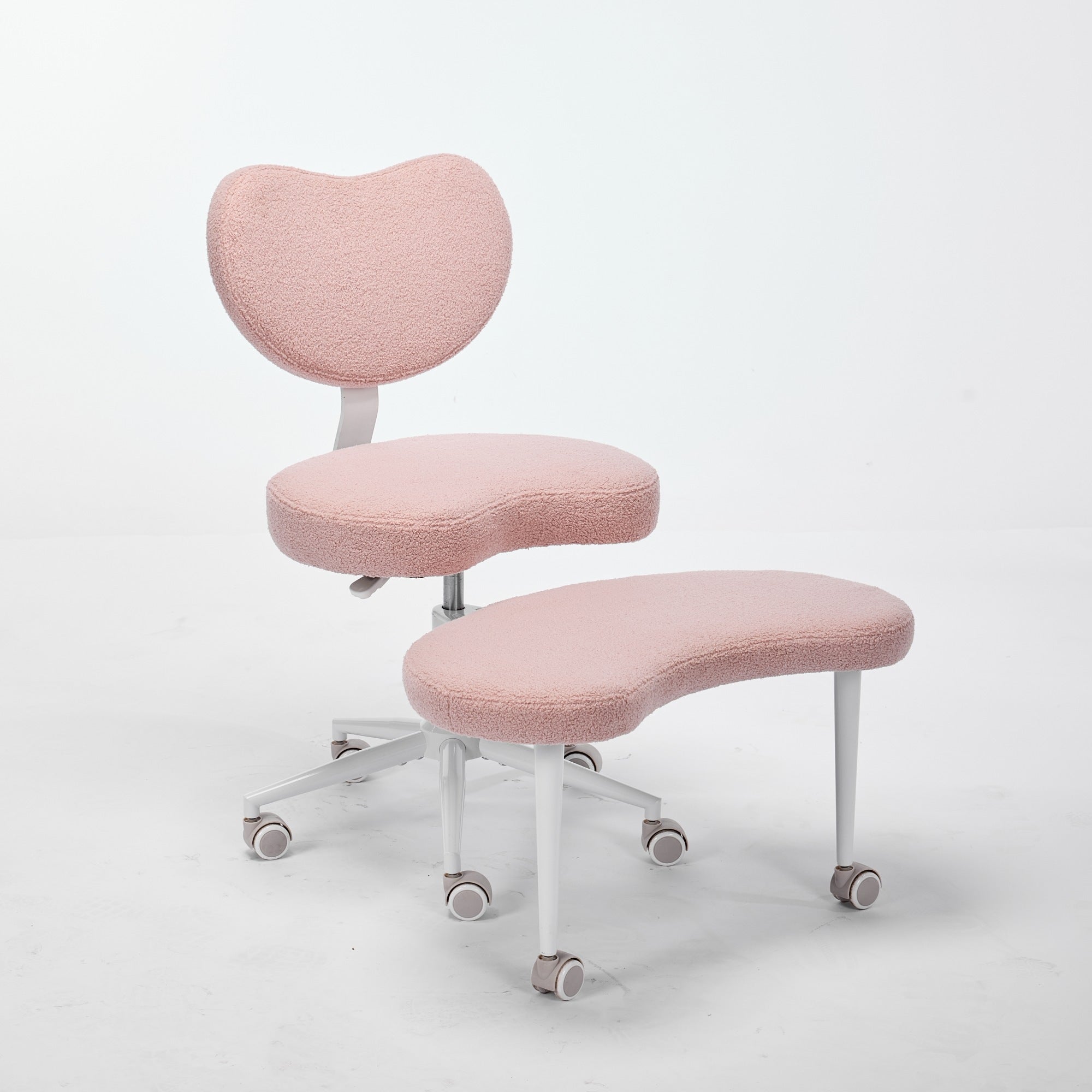 Teddy Meditation Cross Legged Chair with Wheels