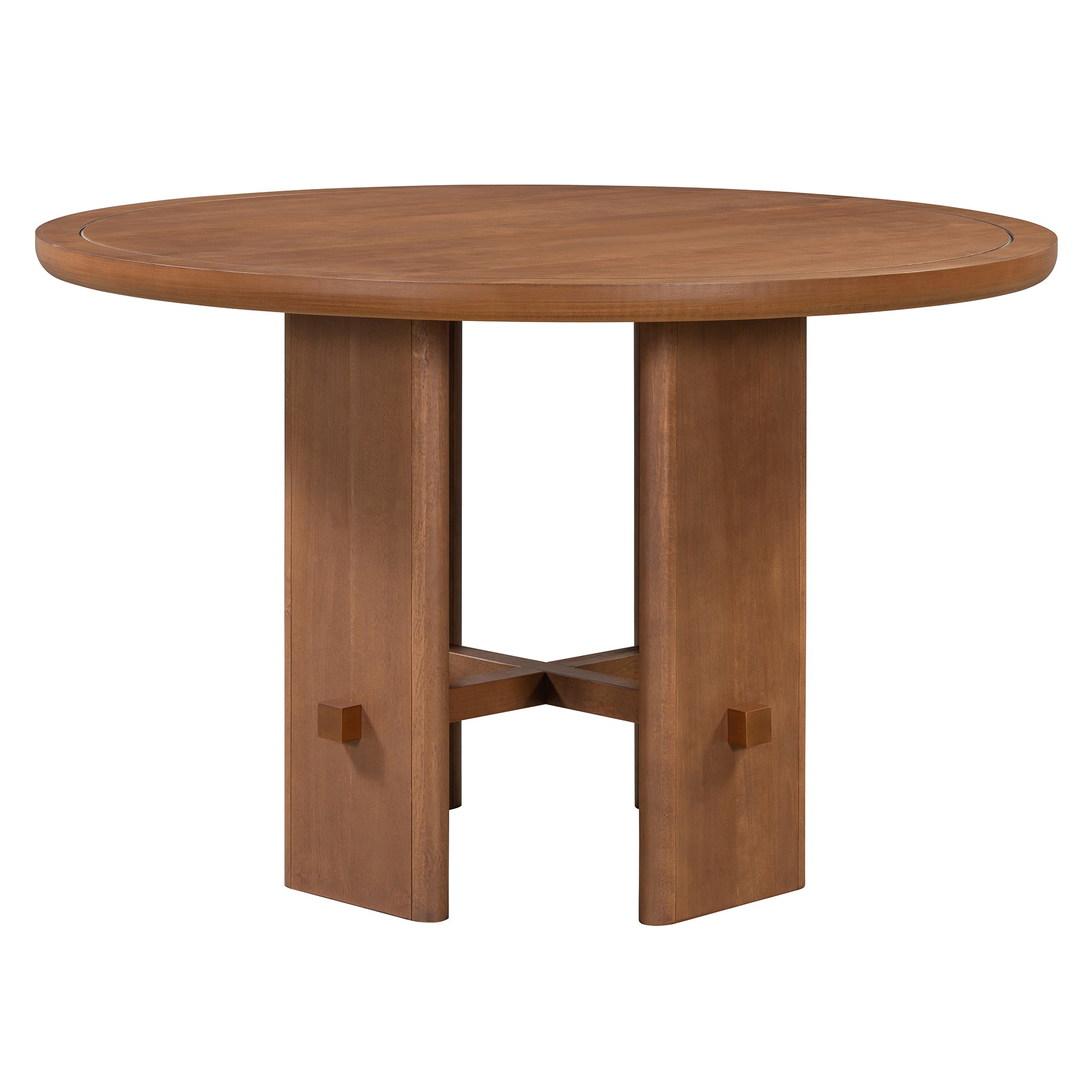 Minimalist Farmhouse Round Dining Table Set