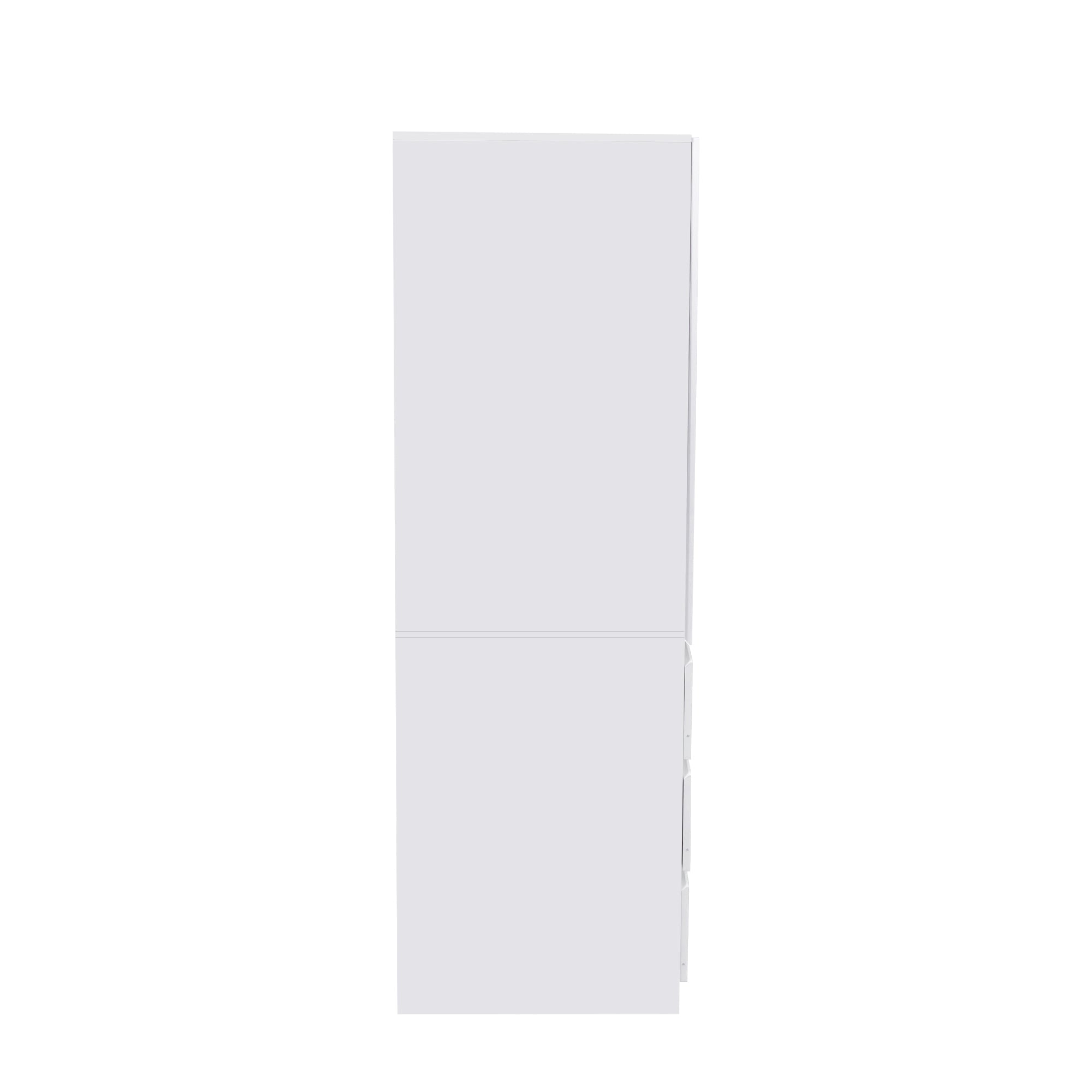 White Kitchen Pantry Storage Cabinet