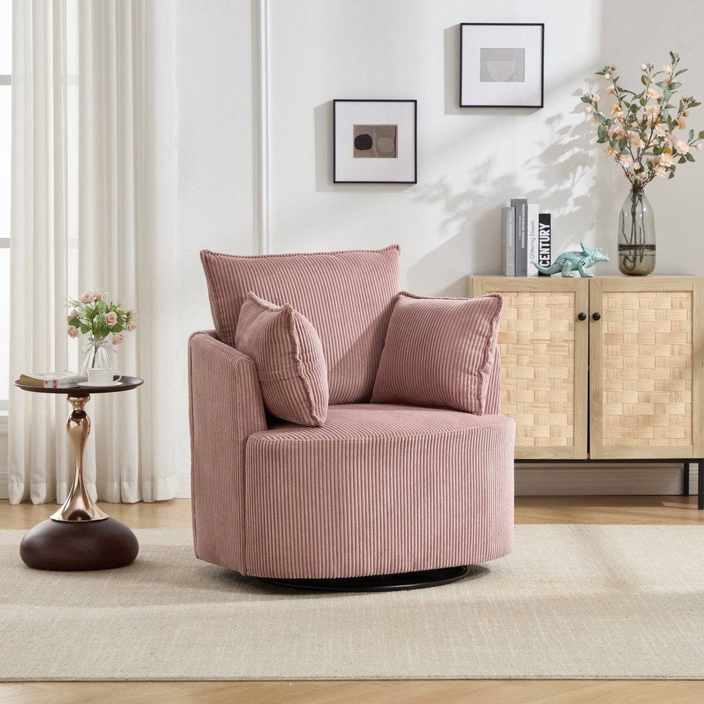 360° Smooth Swivel Living Chair