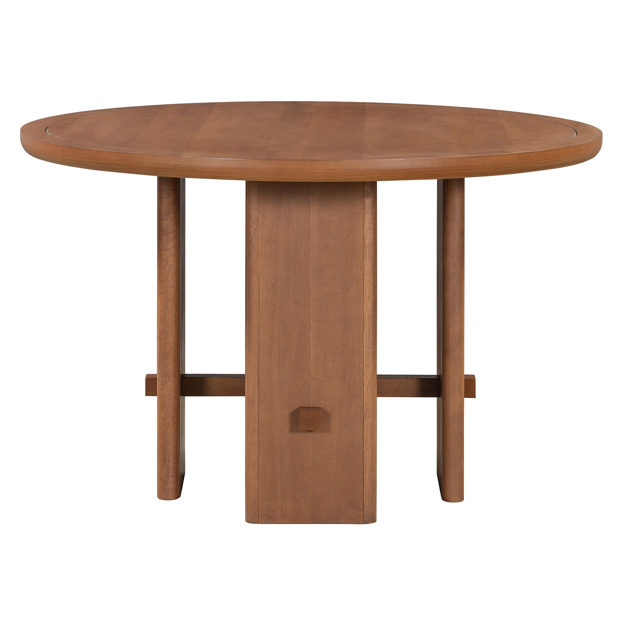 Minimalist Farmhouse Round Dining Table Set