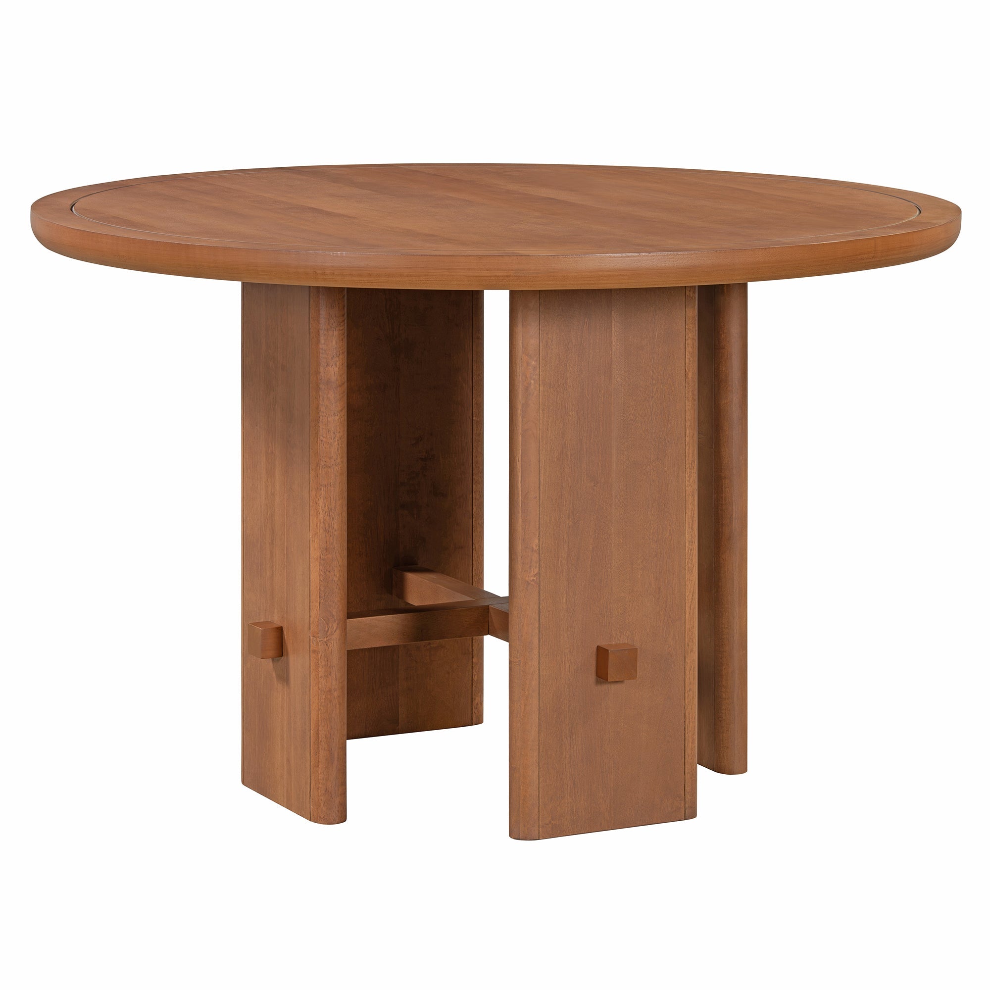 Minimalist Farmhouse Round Dining Table Set