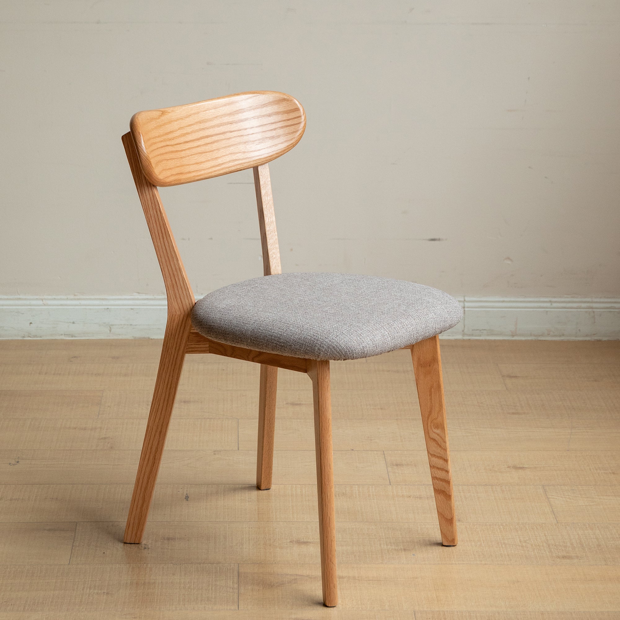 2Pcs Solid Wood Dining Room Chair with Upholstered