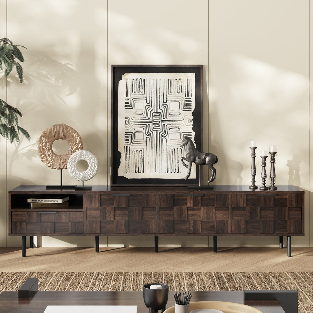 78 ' Mid Century Modern TV Stand