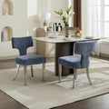 Mid Century Modern Dining Chairs  (Set of 2)
