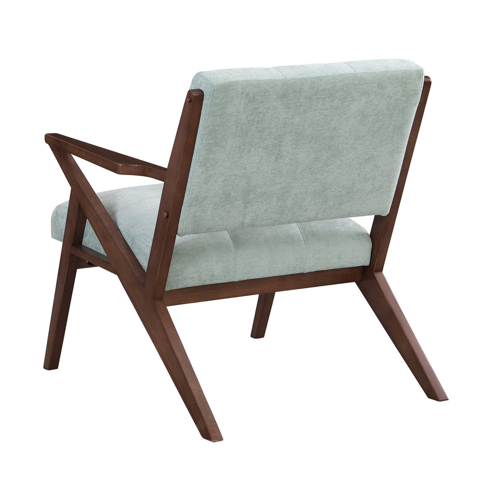 Mid-Century Modern Accent Chair with Plush Cushions