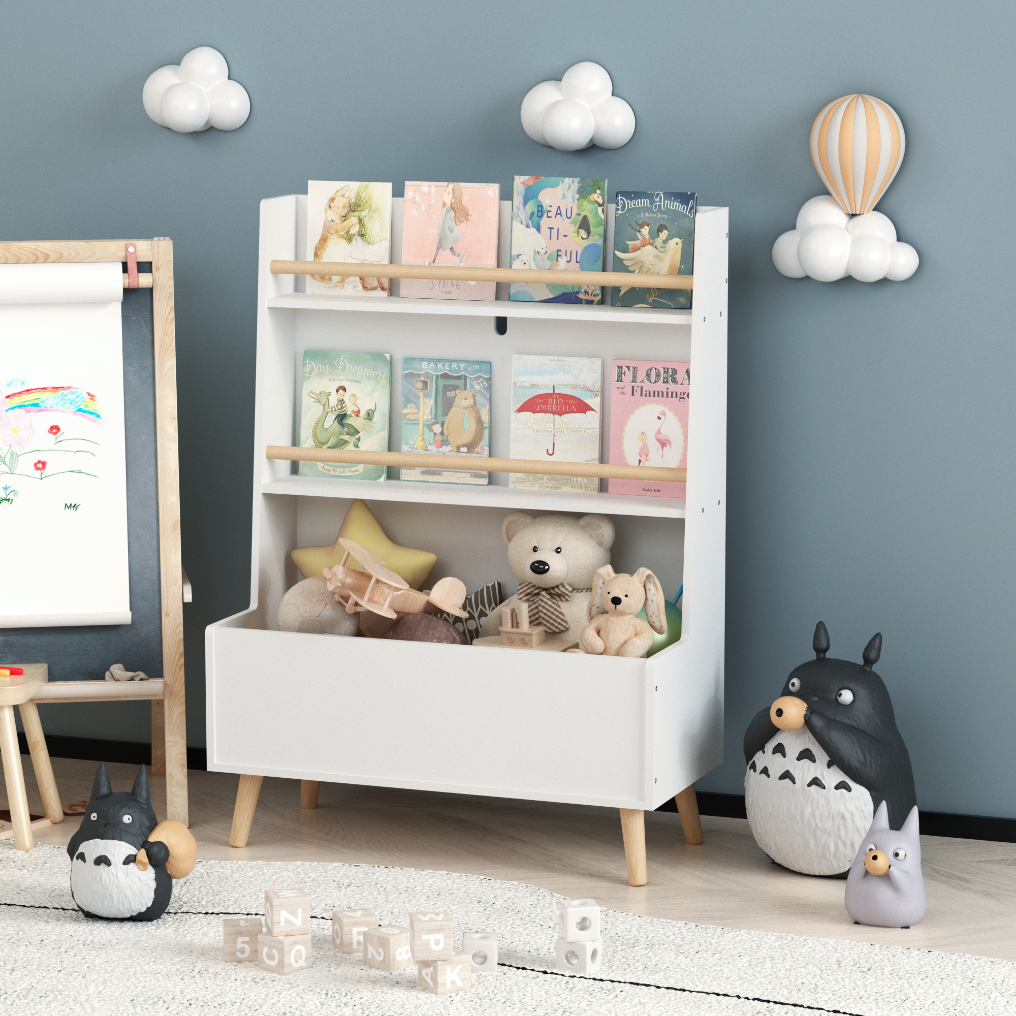 Kids Toy  Storage Cabinet