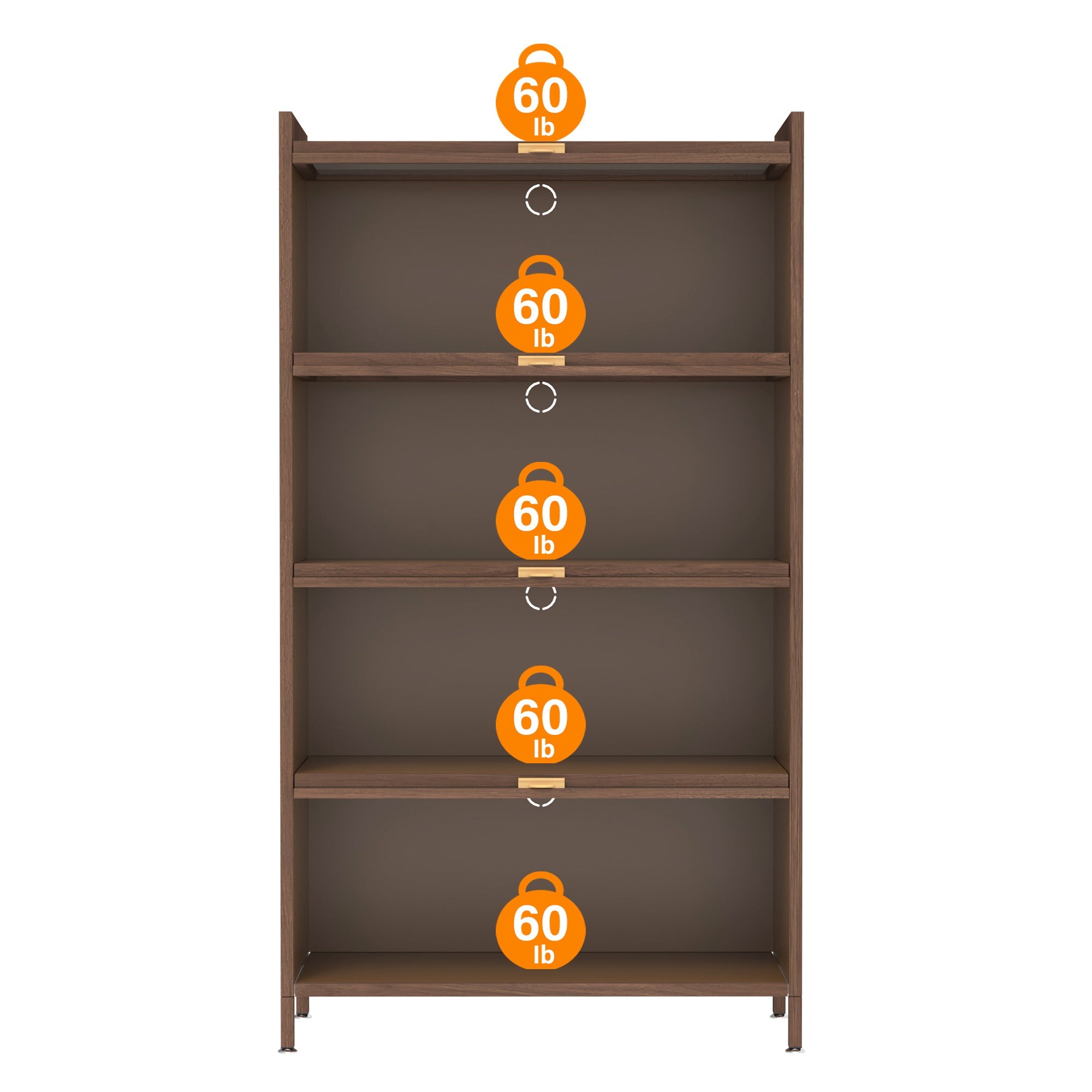 57'' Tall Metal 4 Flip Doors Cabine