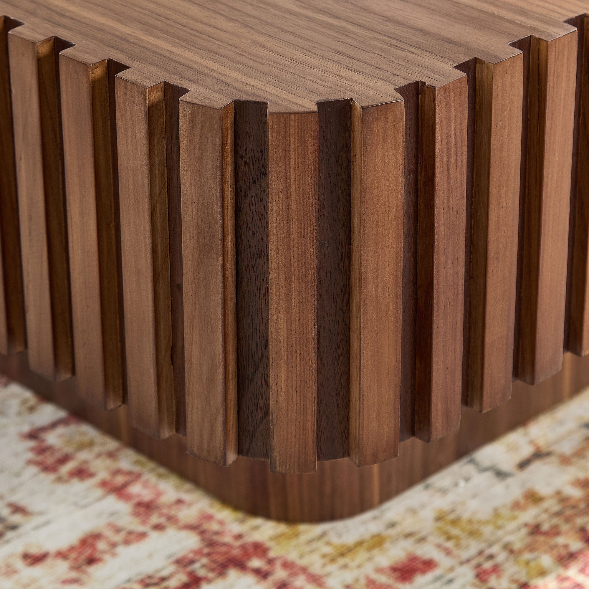 Modern MDF Woode Square Coffee Table