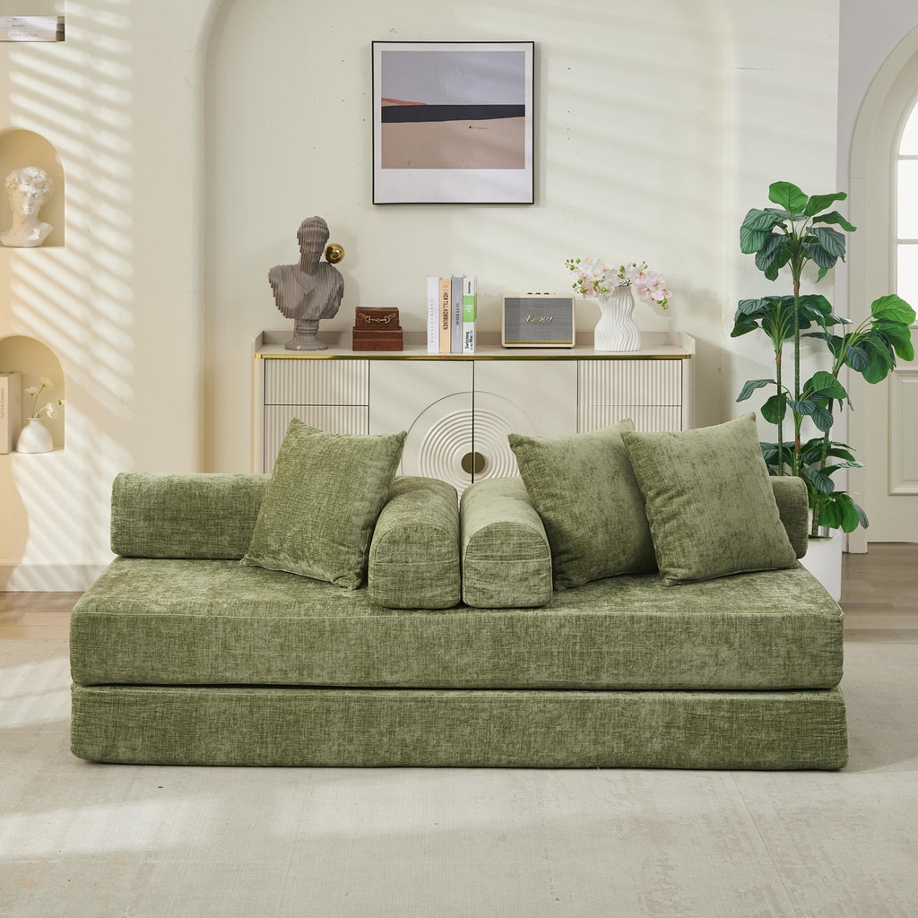 Comfy Convertible Folding Mattress Sofa Bed