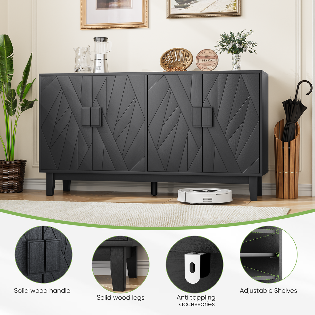 Medieval Modern Multifunctional Decorative Cabinet