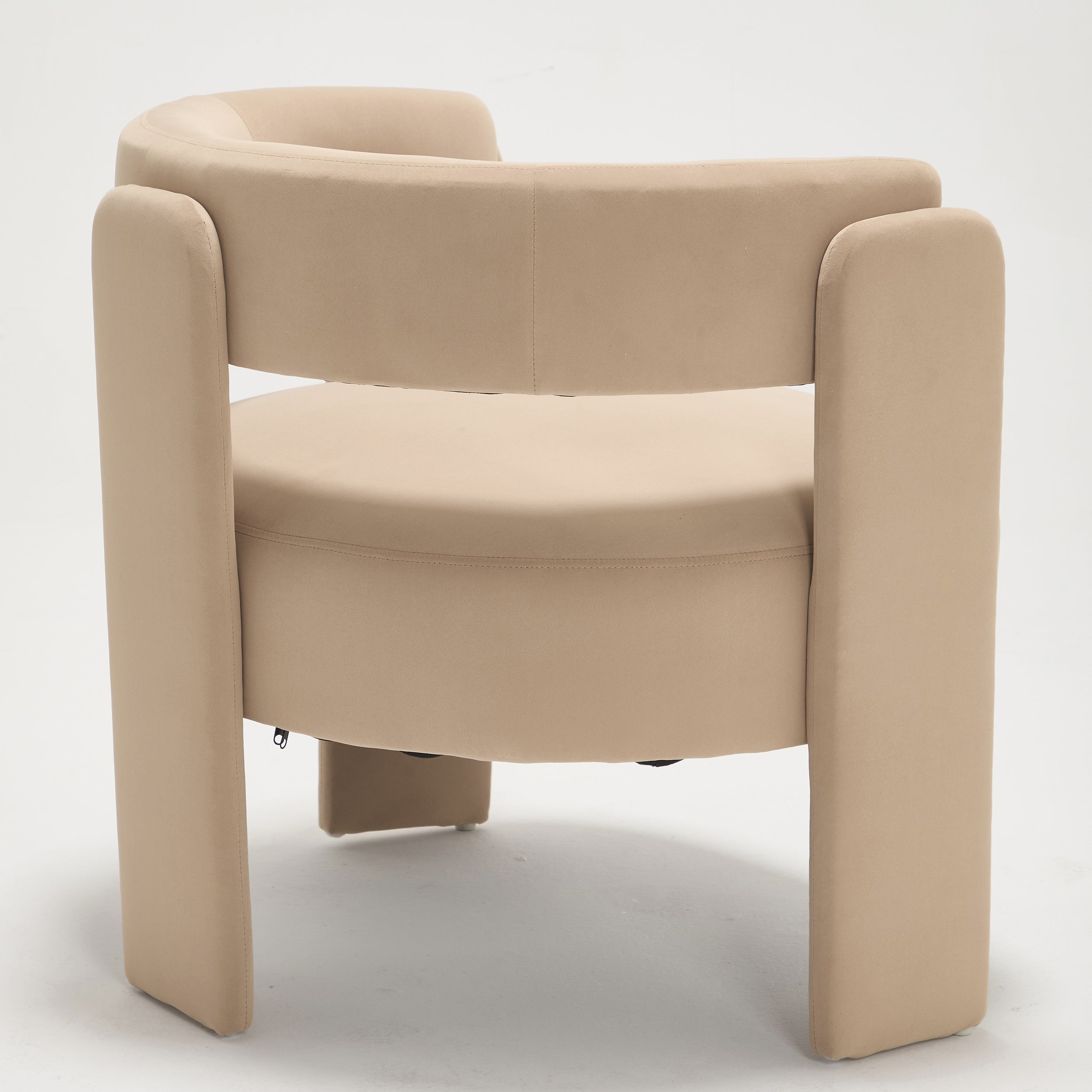 Mid-Century Velvet Comfy Single Sofa Accent Chair