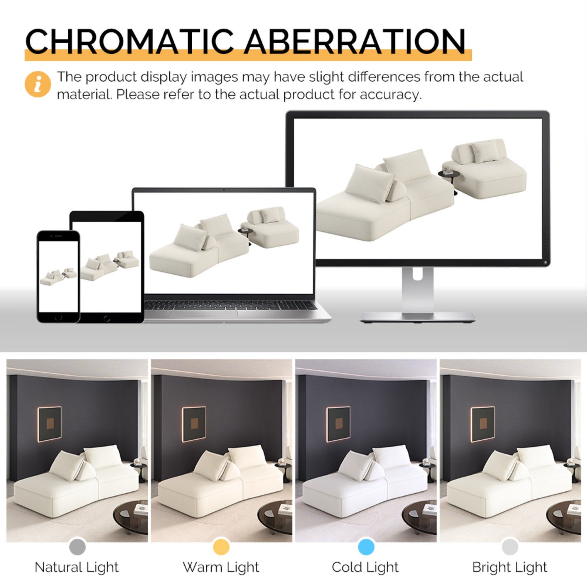 Modern Light Luxury Oversized Modular Sectional Sofa Set