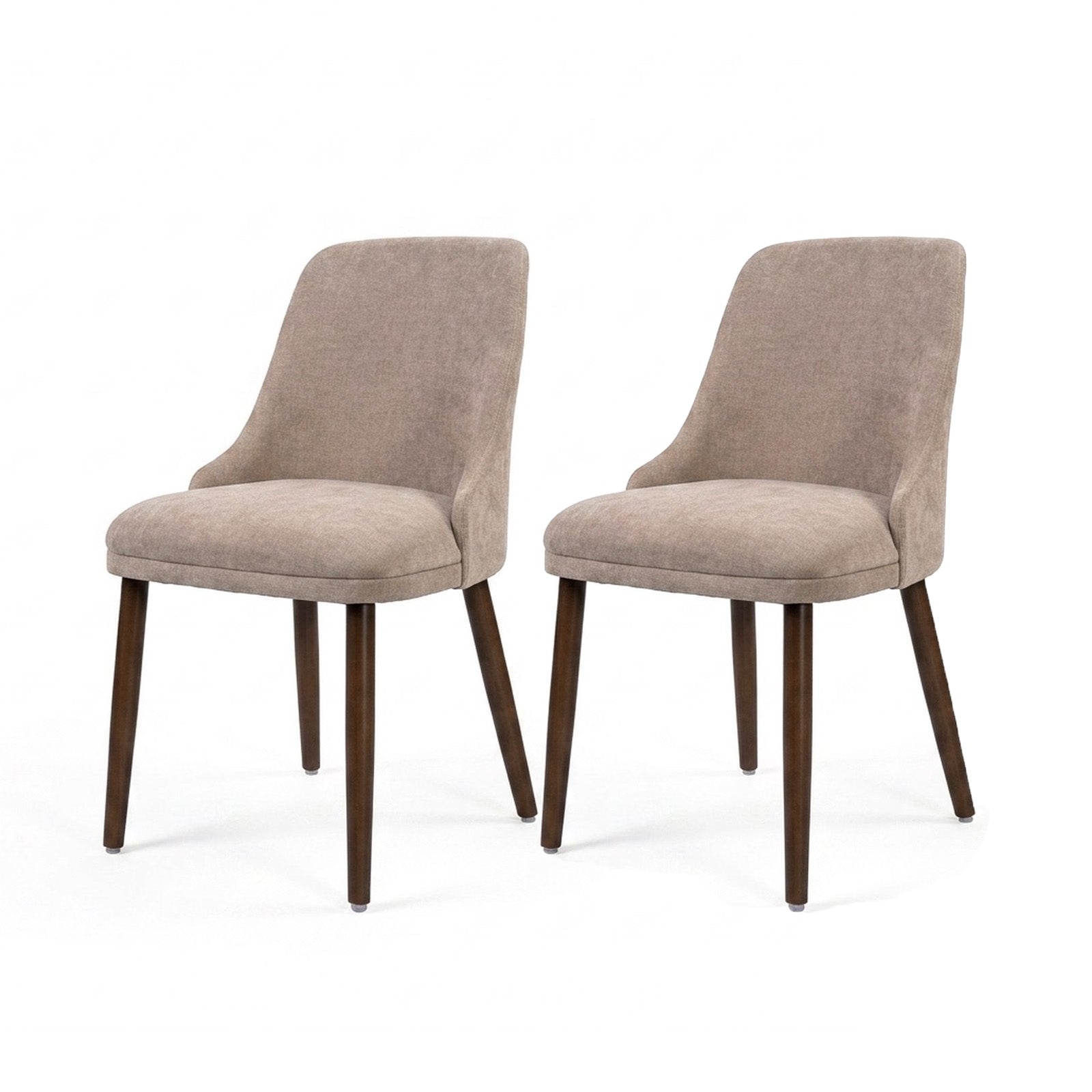 Firmoz Modern Soft Chenille Upholstered Side Chair Dining Chairs