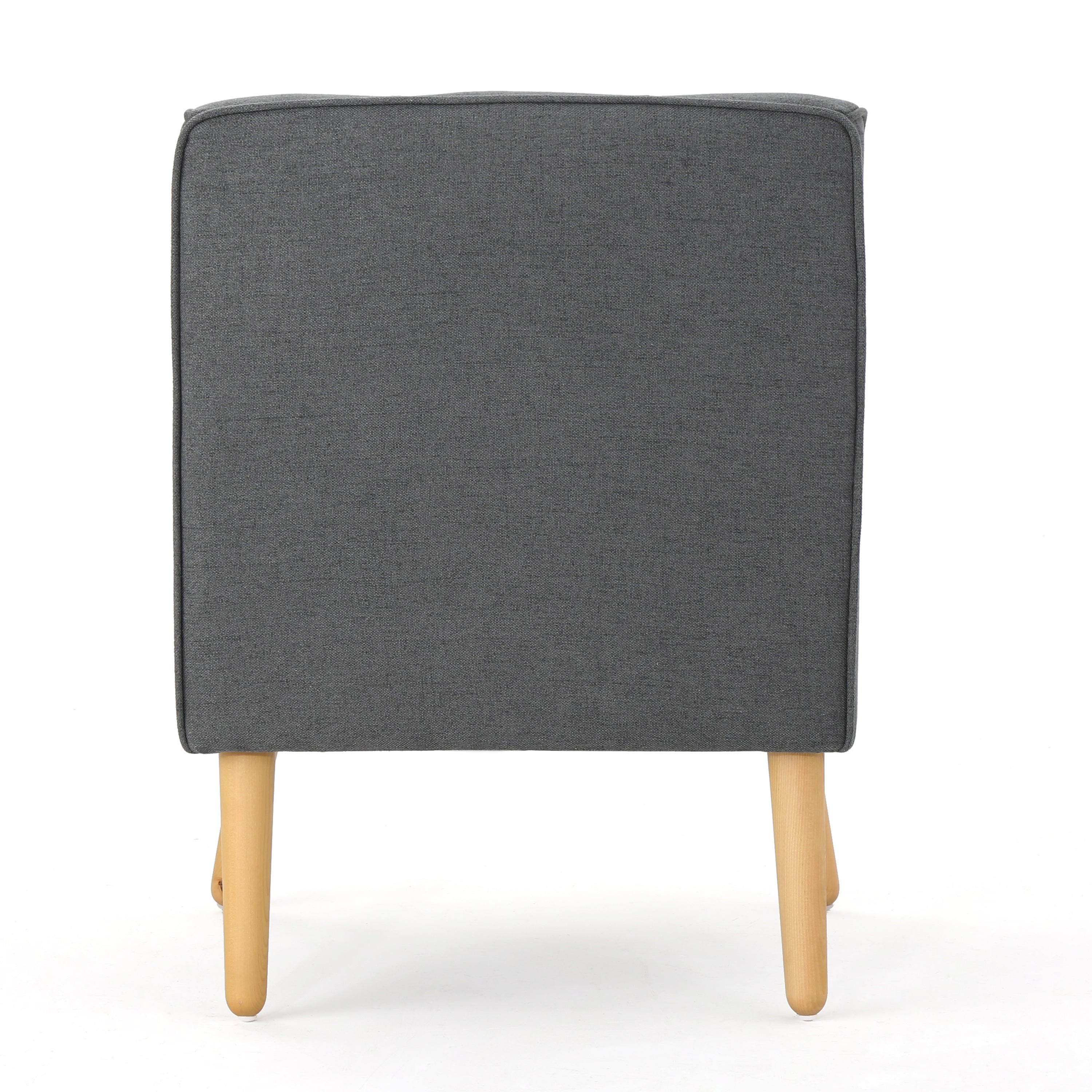 Mid-Century Modern Arm Chair with Tufted Back