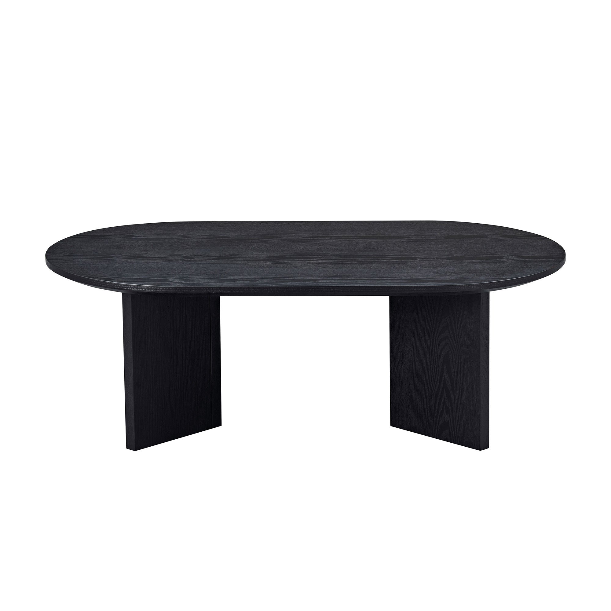 Length 39.37 Inch MDF Oval Coffee Table
