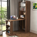 Space-Saving Foldable Computer Desk