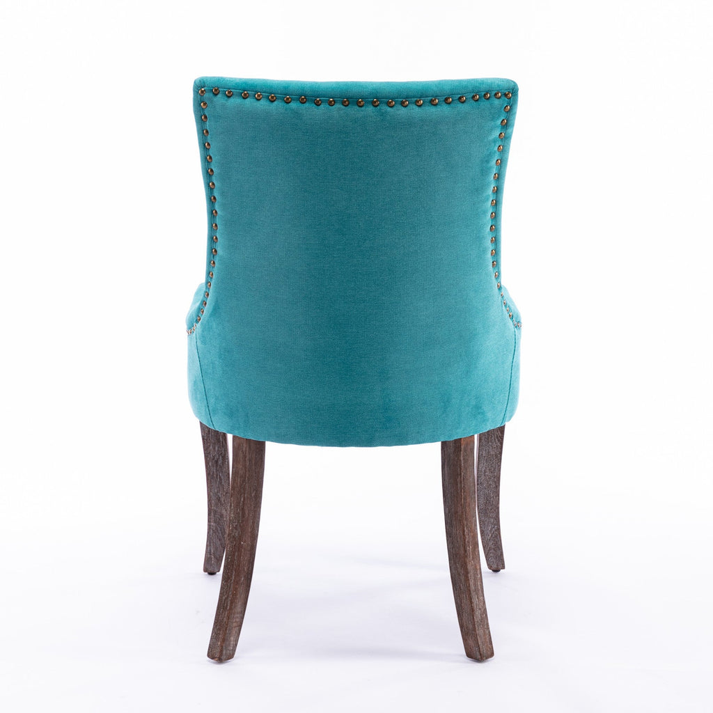Ultra Side Thickened Fabric Dining Chair (Set of 2)