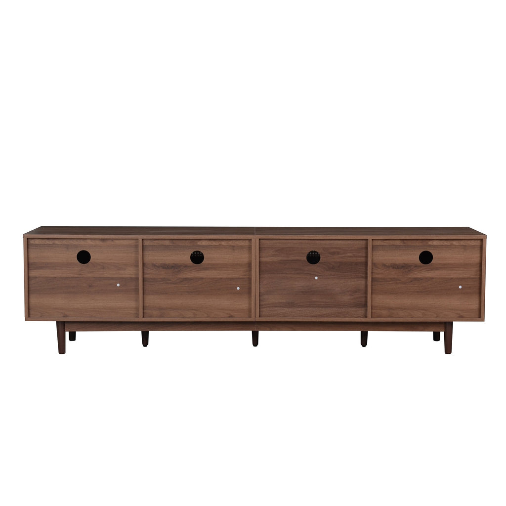 76' Modern Chic Entertainment Center