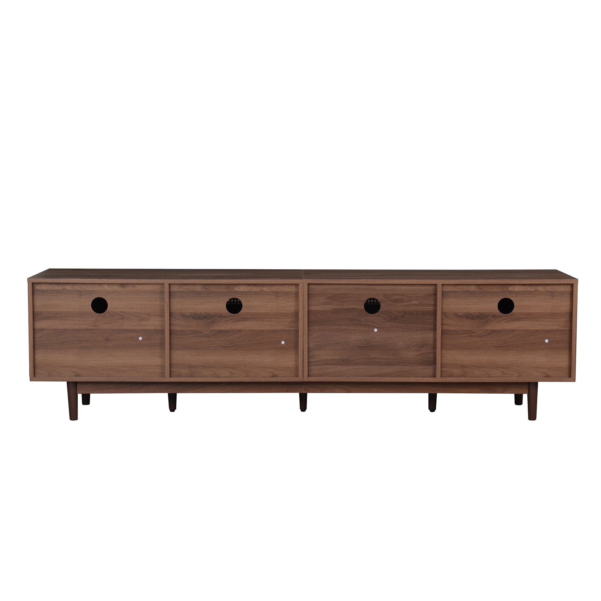 76' Modern Chic Entertainment Center
