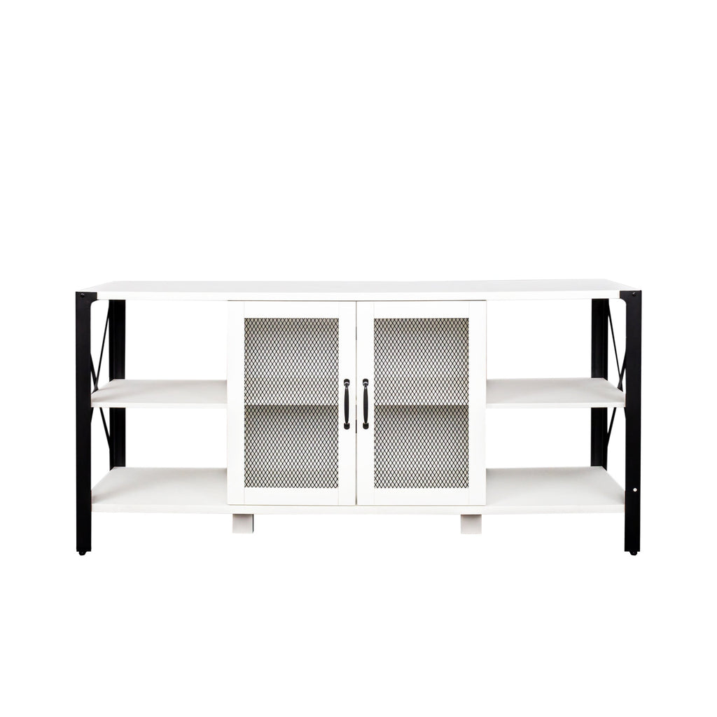 Industrial TV Stand for Living Room