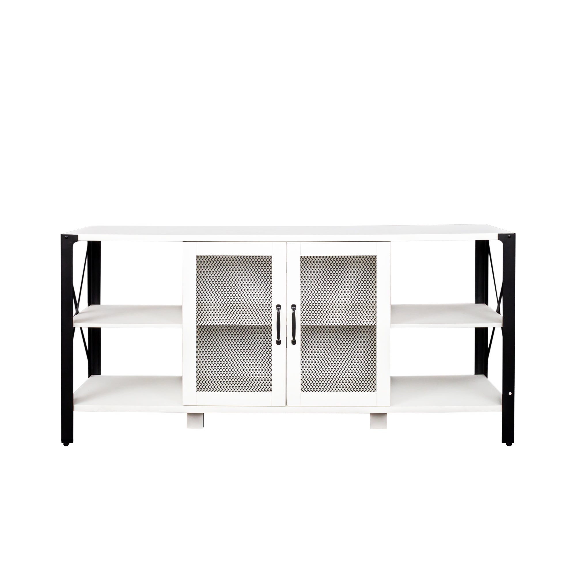 Industrial TV Stand for Living Room