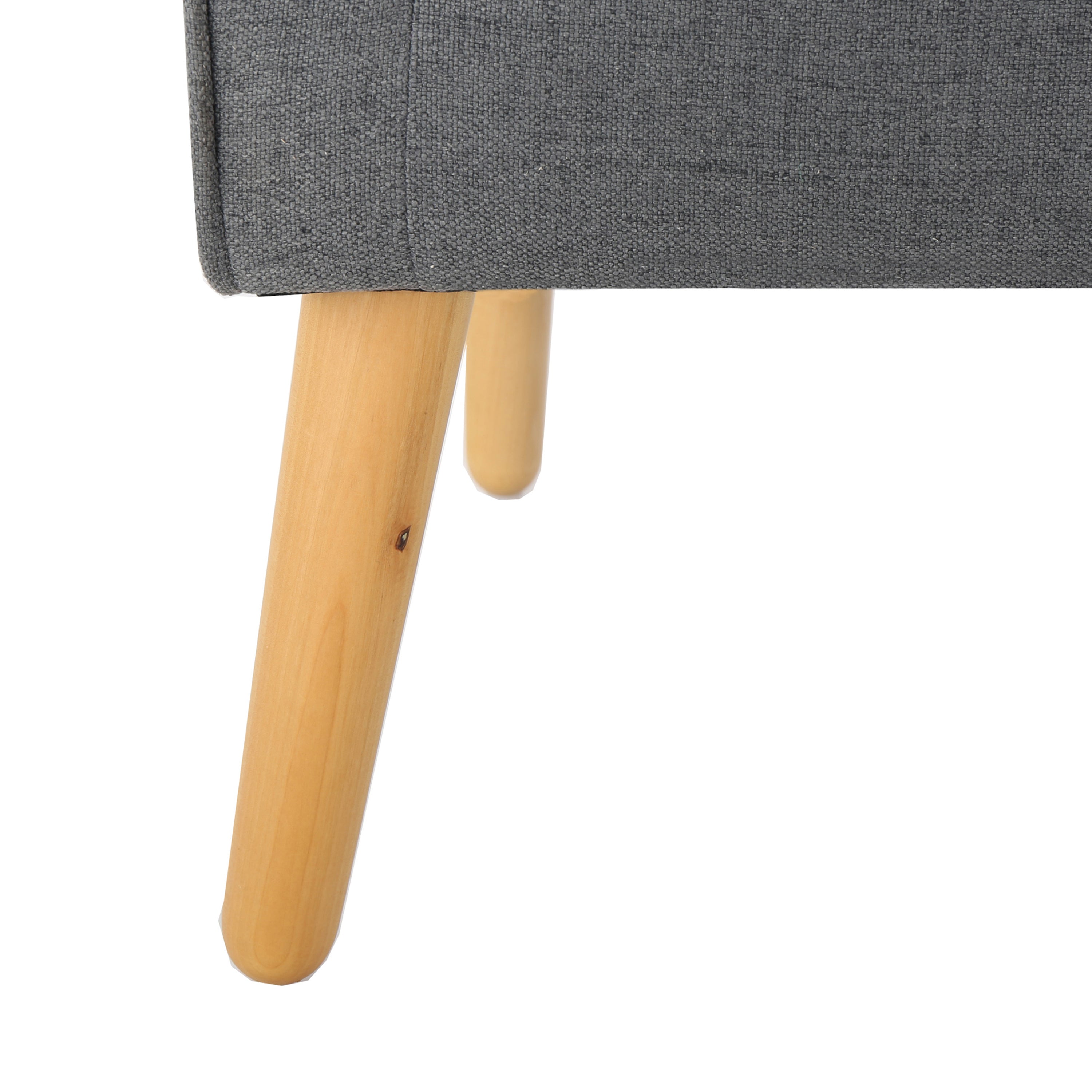 Mid-Century Modern Arm Chair with Tufted Back