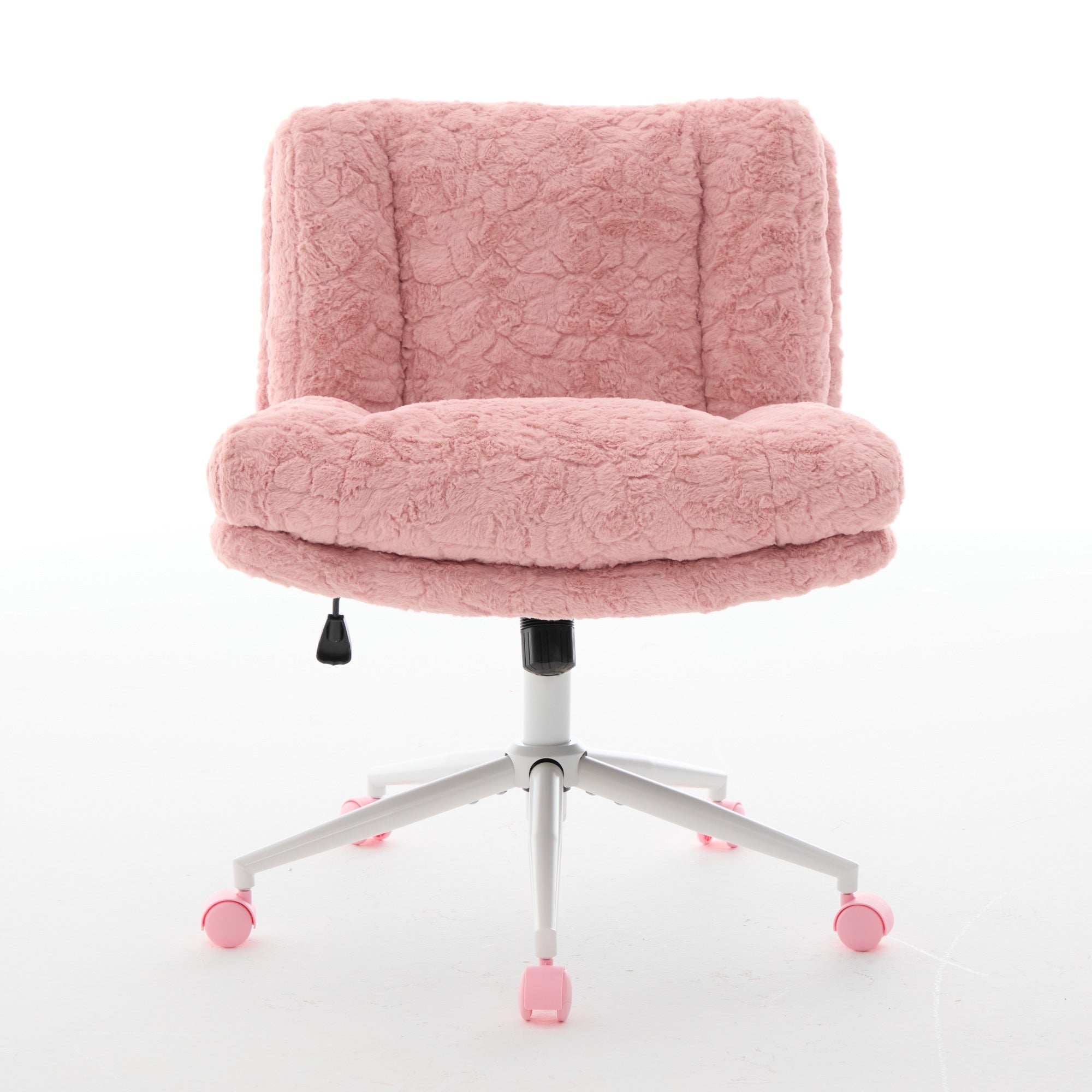 W26.4 inch Wider Artificial Rabbit Hair Home Office Chair