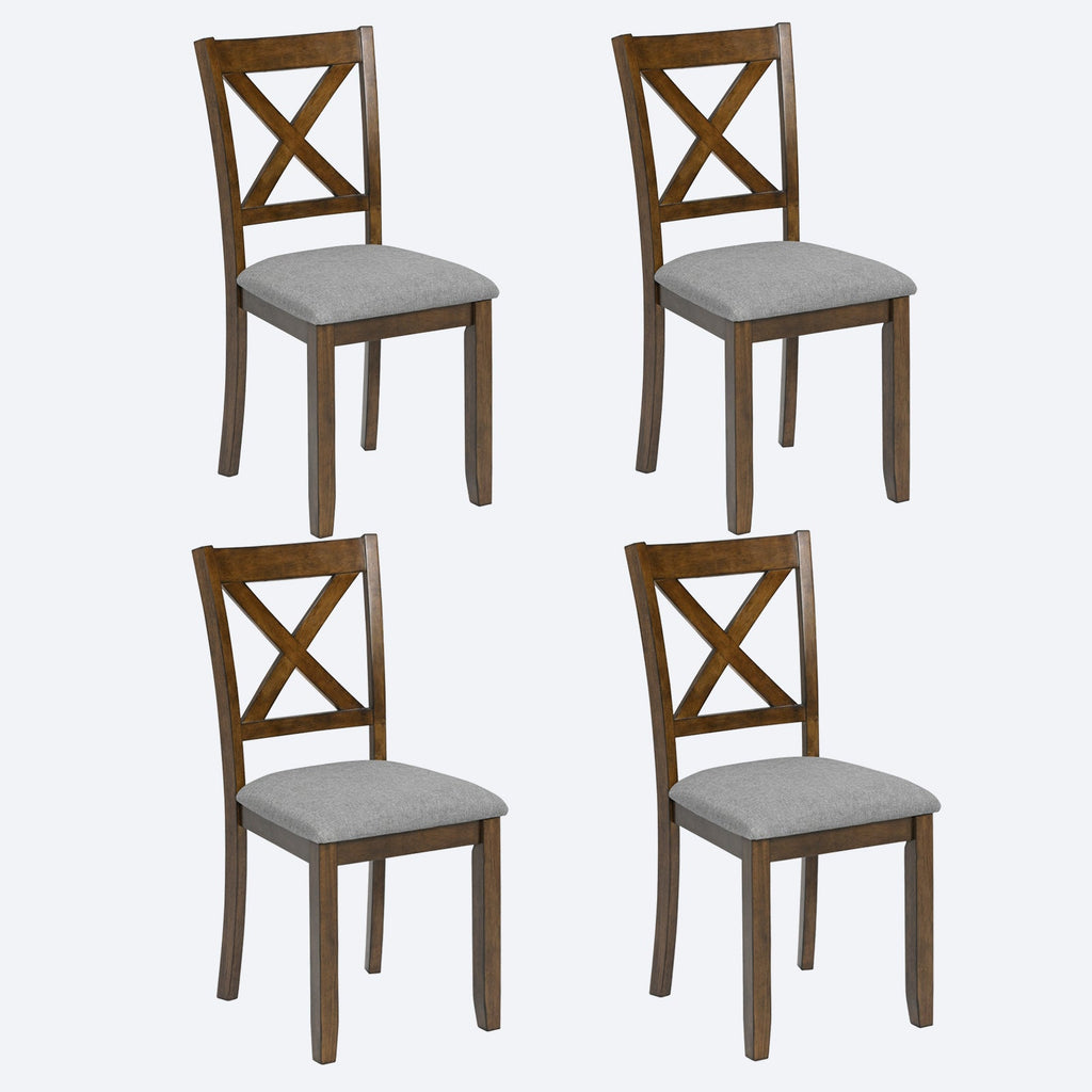 Kitchen Chair with Padded Seat (Set of 4)