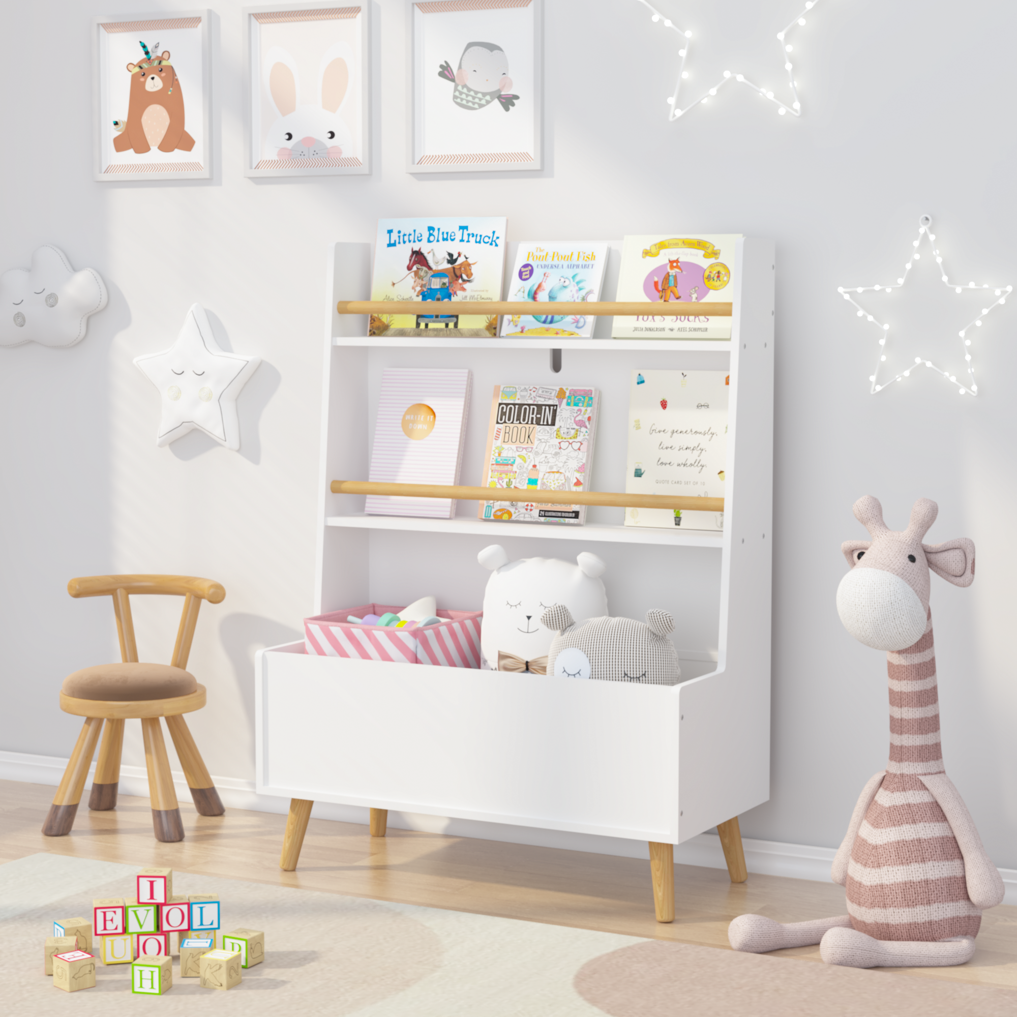Kids Toy  Storage Cabinet