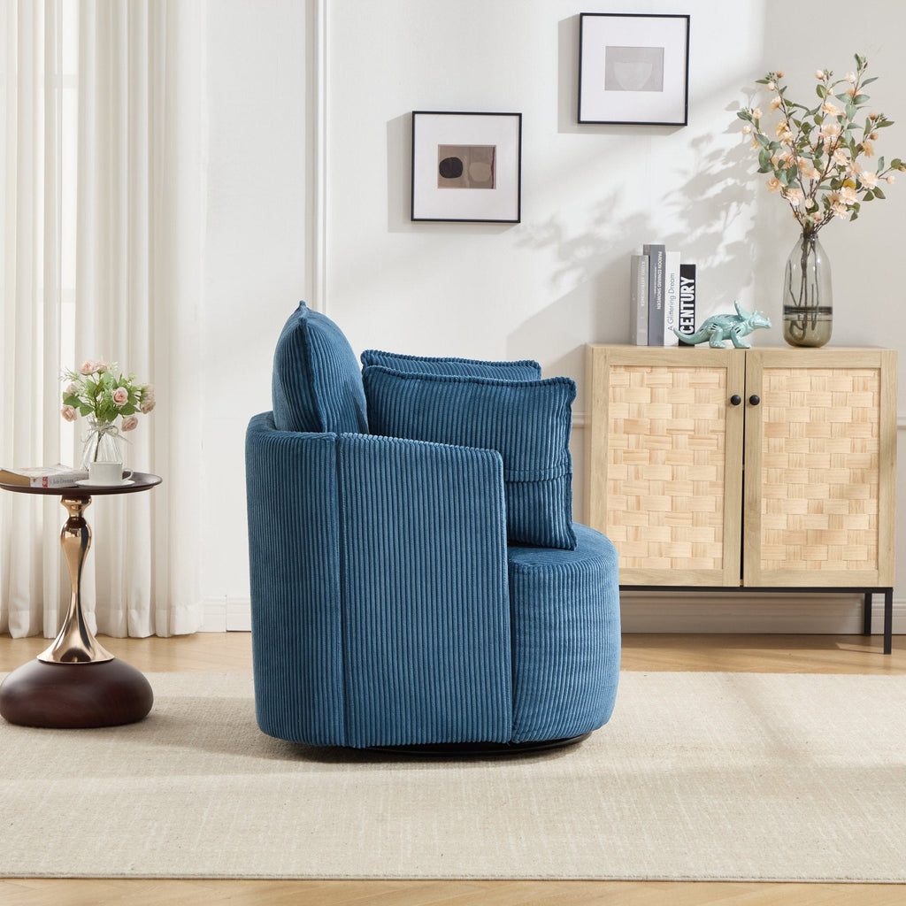 360° Smooth Swivel Living Chair