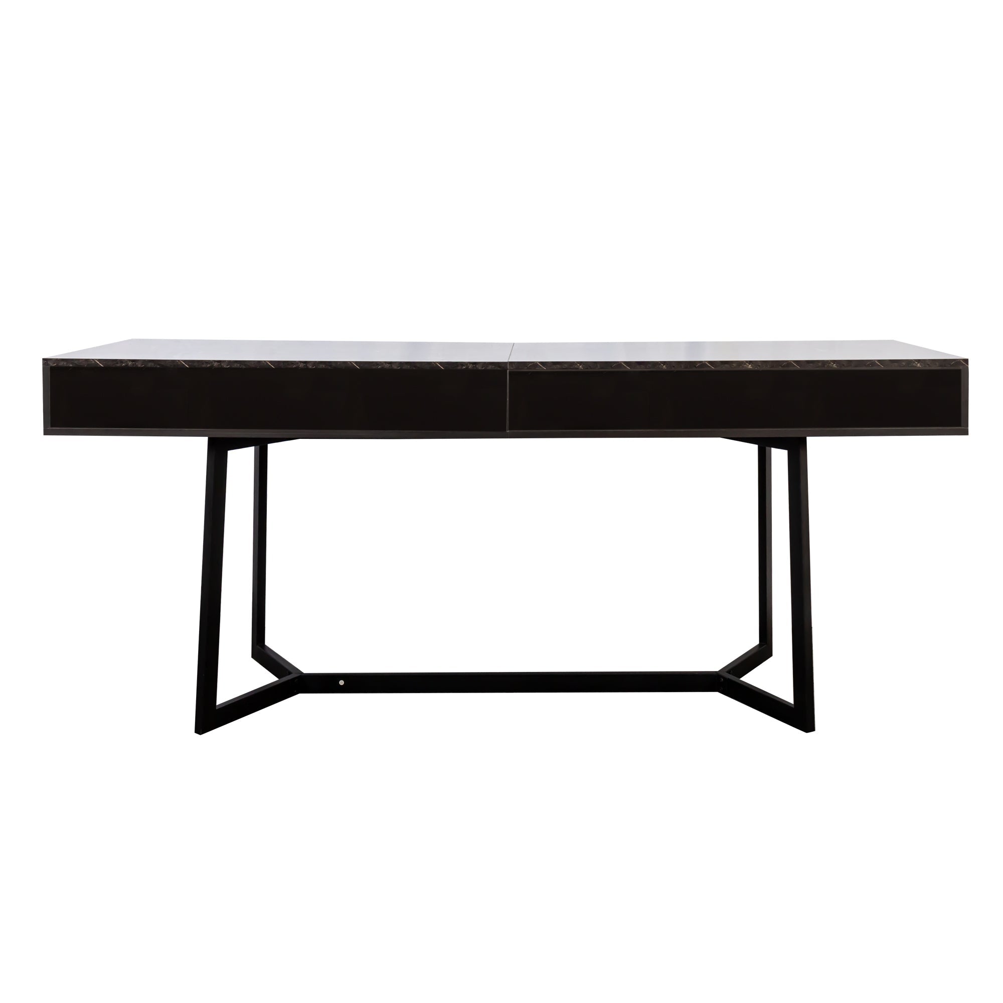 Modern Black 70.87' Computer Desk