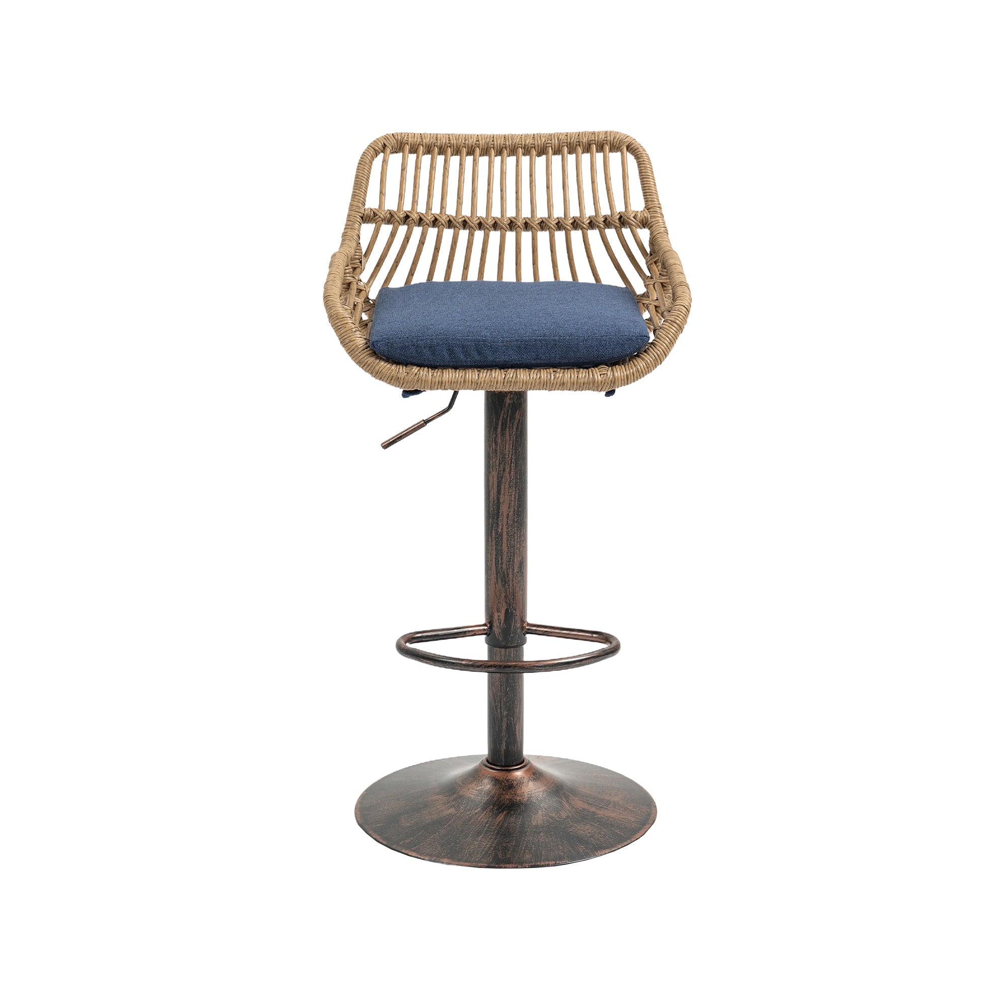 Modern Swivel Bar Stools (Set of 2)