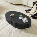 Modern MDF Handcraft Oval Coffee Table