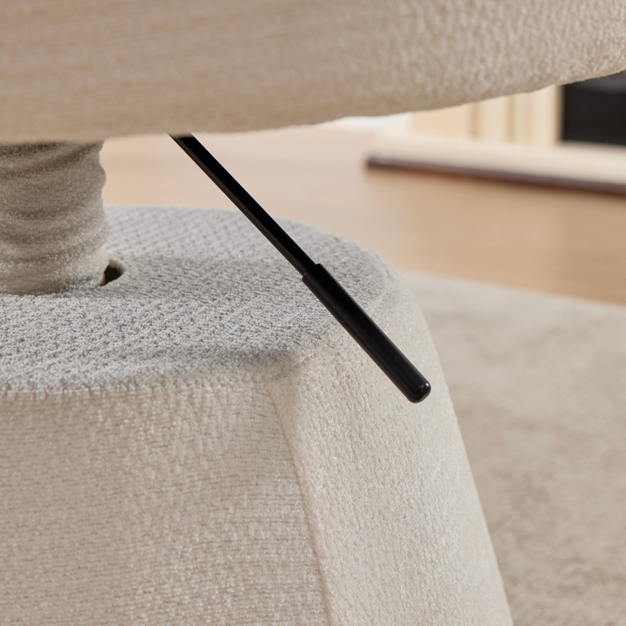 Adjustable Height 360° Swivel Ergonomic Bar Stool