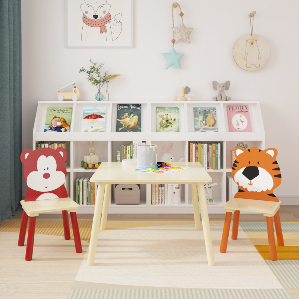 Montessori Toddler Table and Chairs Set