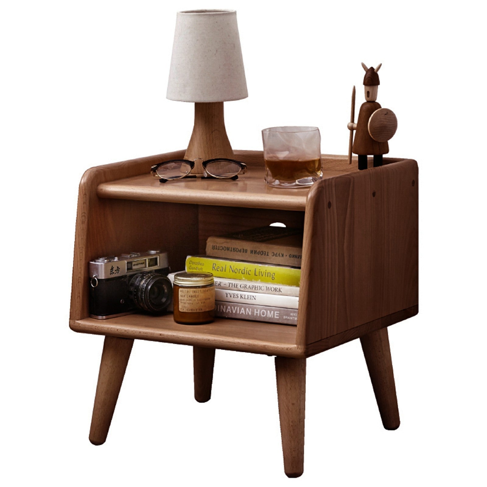 Pure Solid Wood Bedside Cabinet