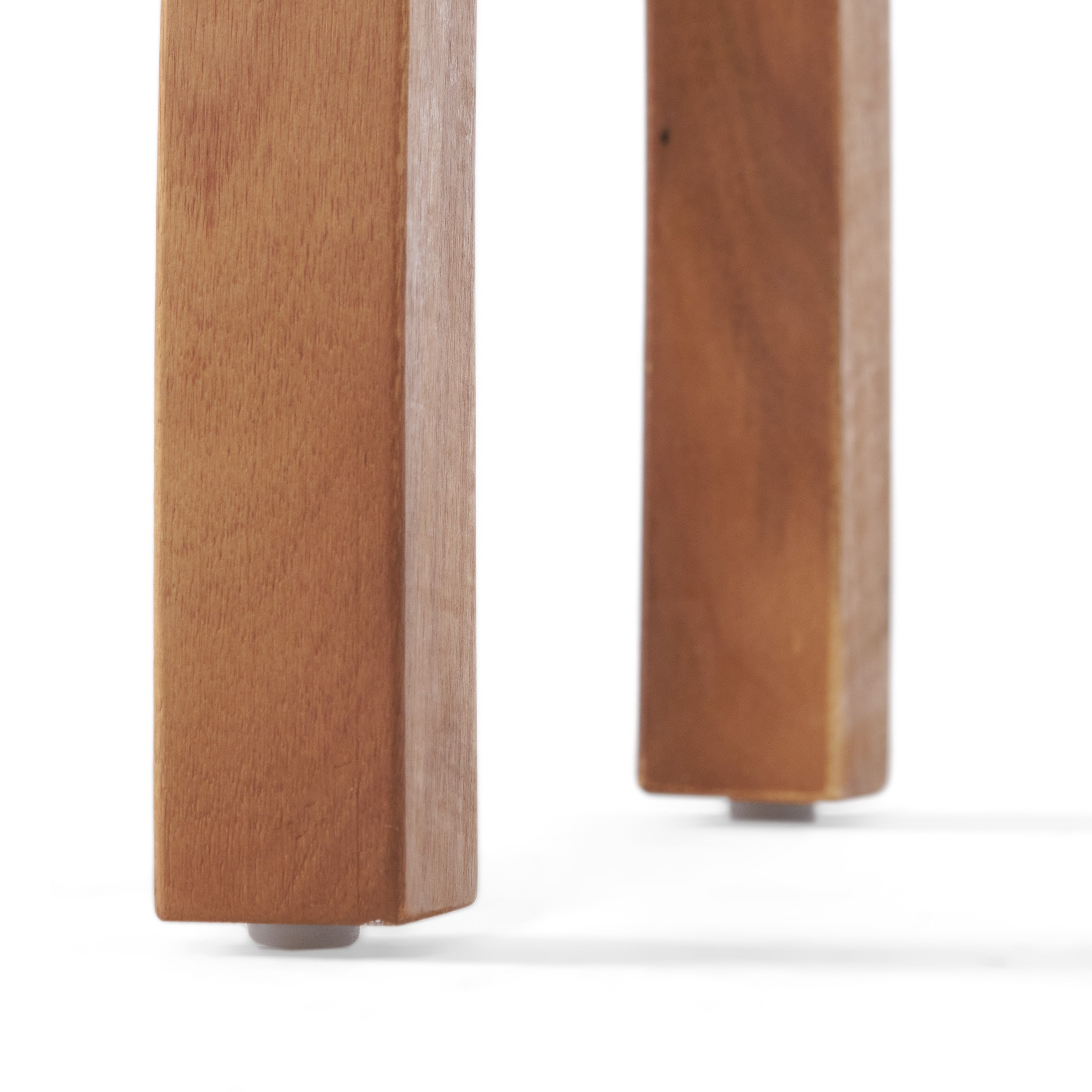 Kinesis Outdoor Side Table with Slatted Top and Wood Frame