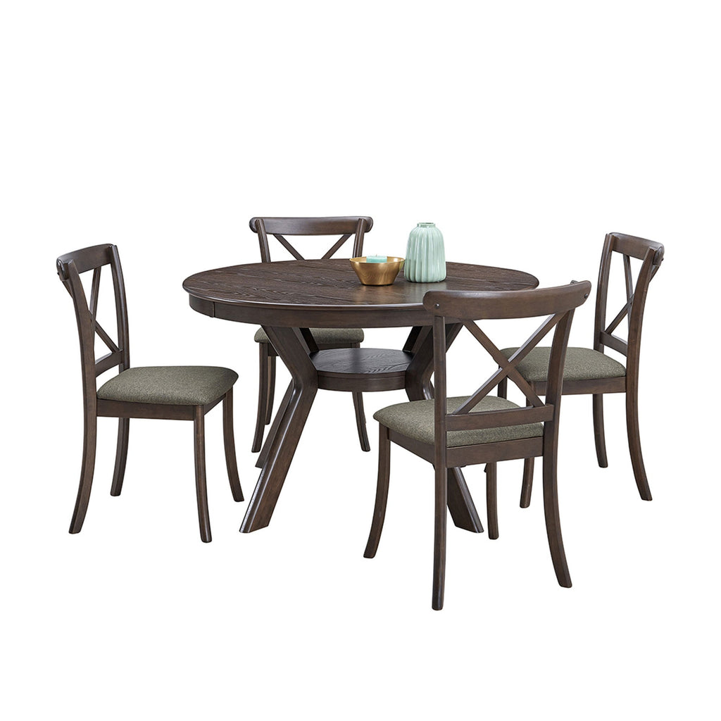 47.24''Round Rubber Wood Dining Table (1 Table)
