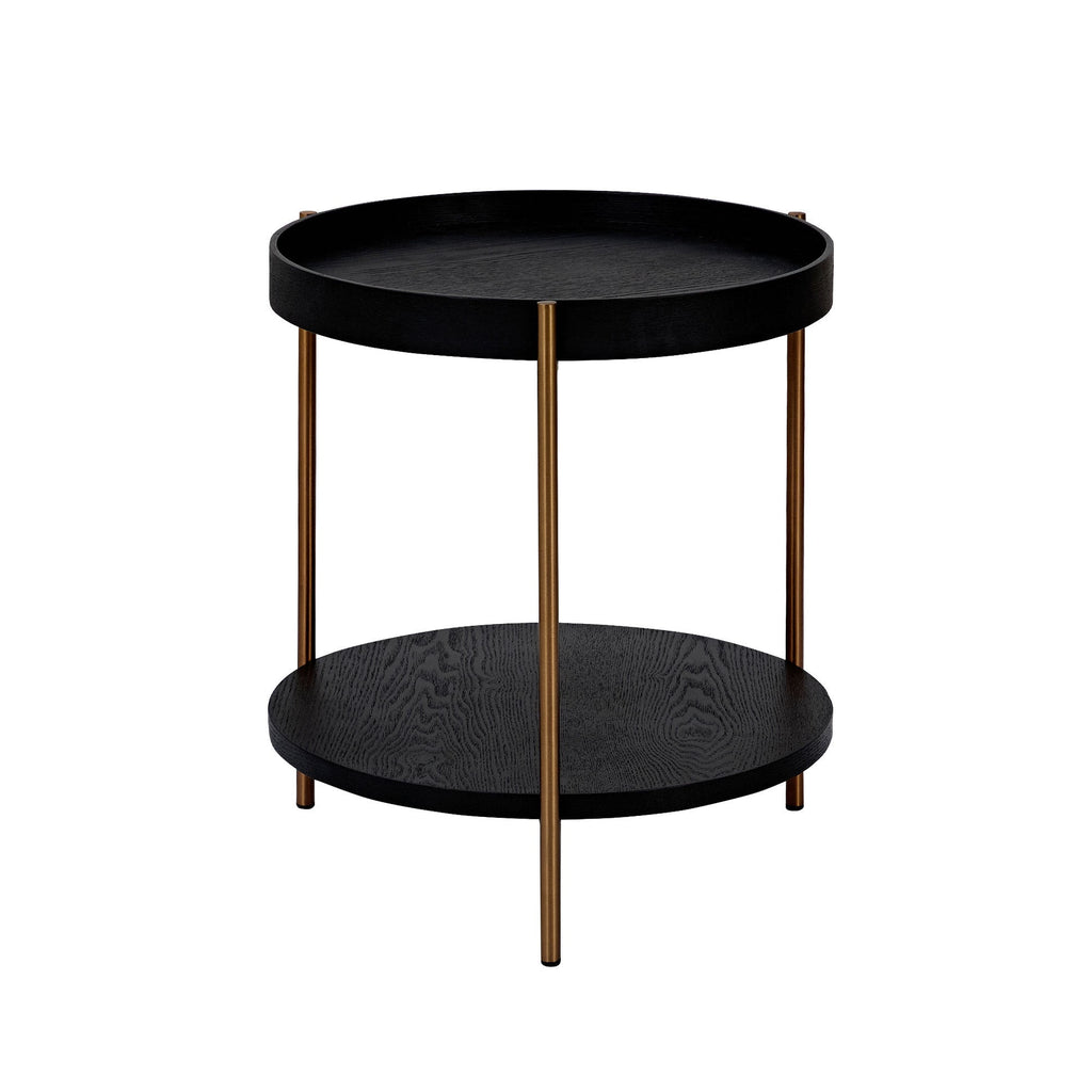 Modern 2 tier Round Coffee Table Set