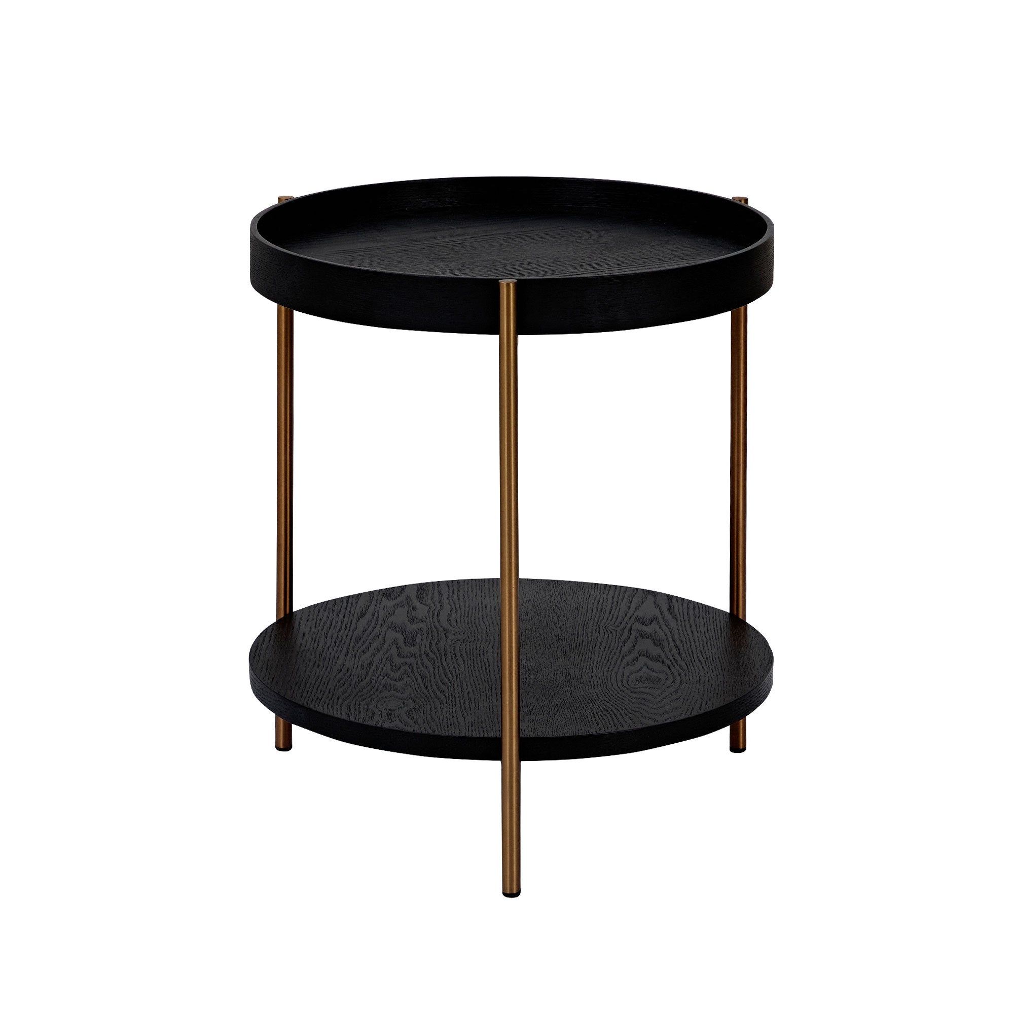 Modern 2 tier Round Coffee Table Set