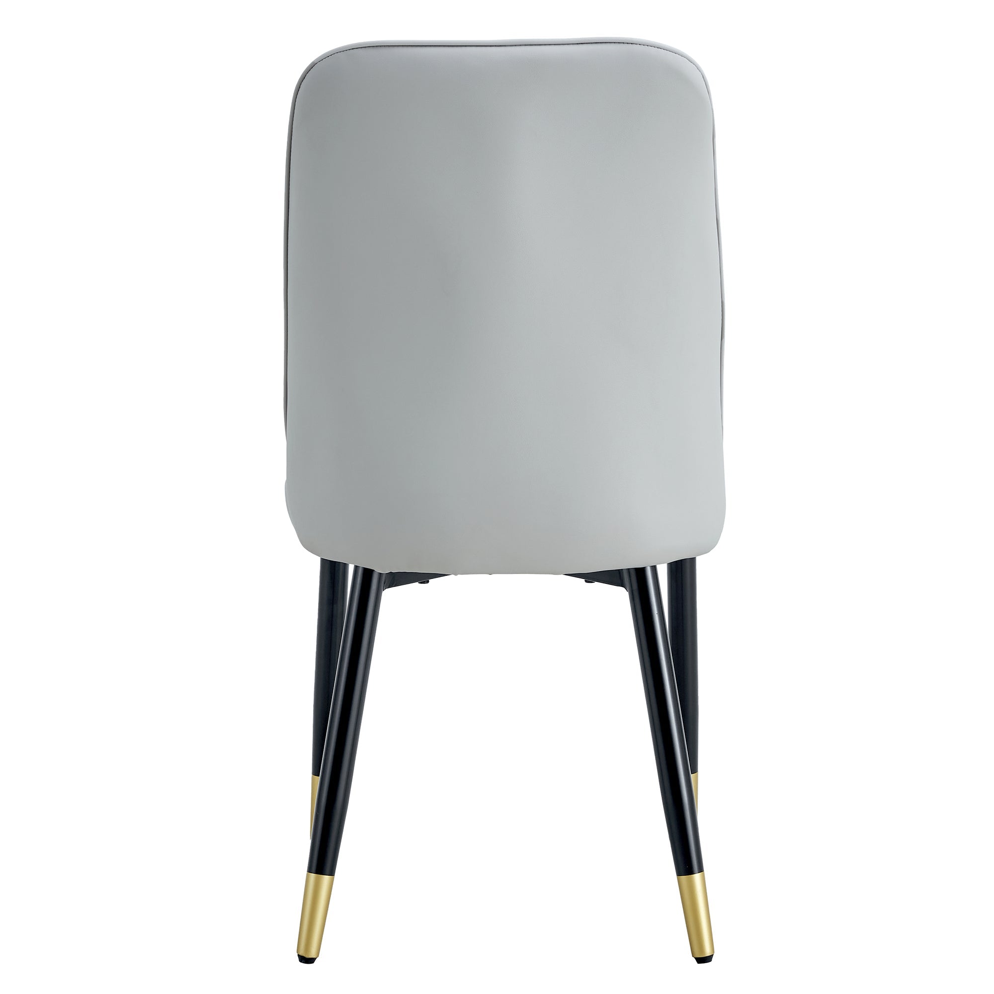 Modern PU Artificial Leather Dining Chairs (Set of 4)